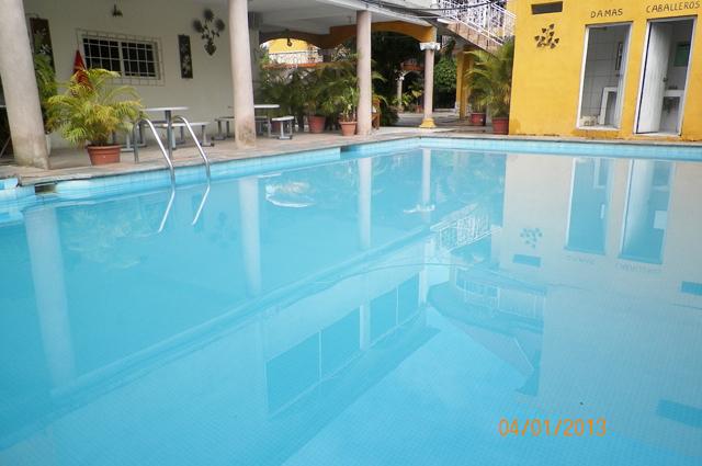 Vista Piscina Hotel Palacio Maya