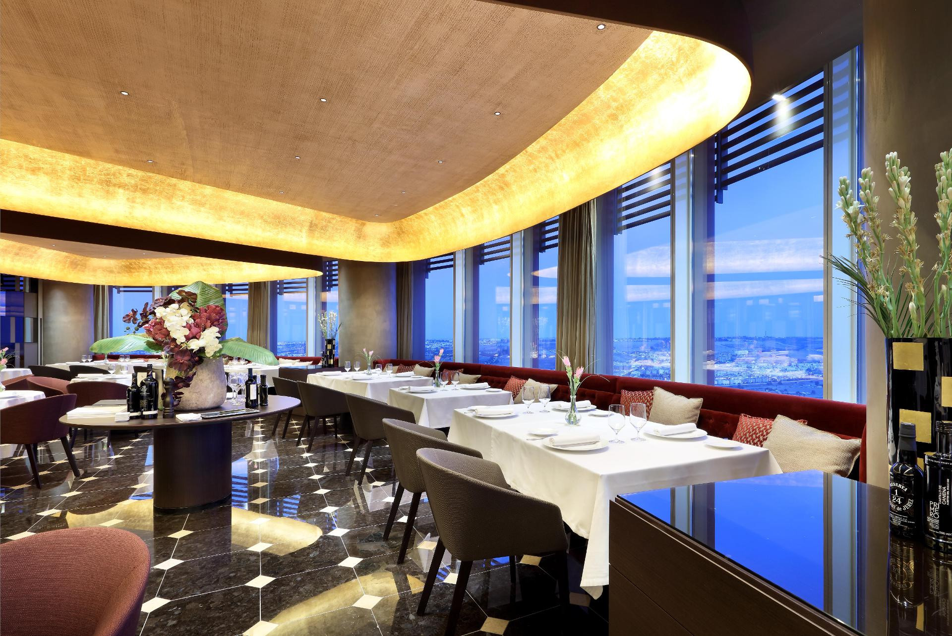 Restaurant Eurostars Torre Sevilla