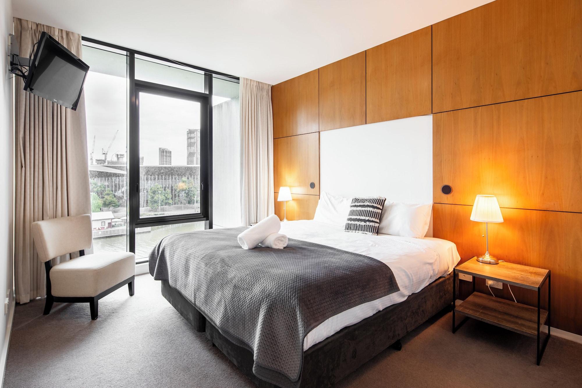 Habitación Waterfront Melbourne Apartments