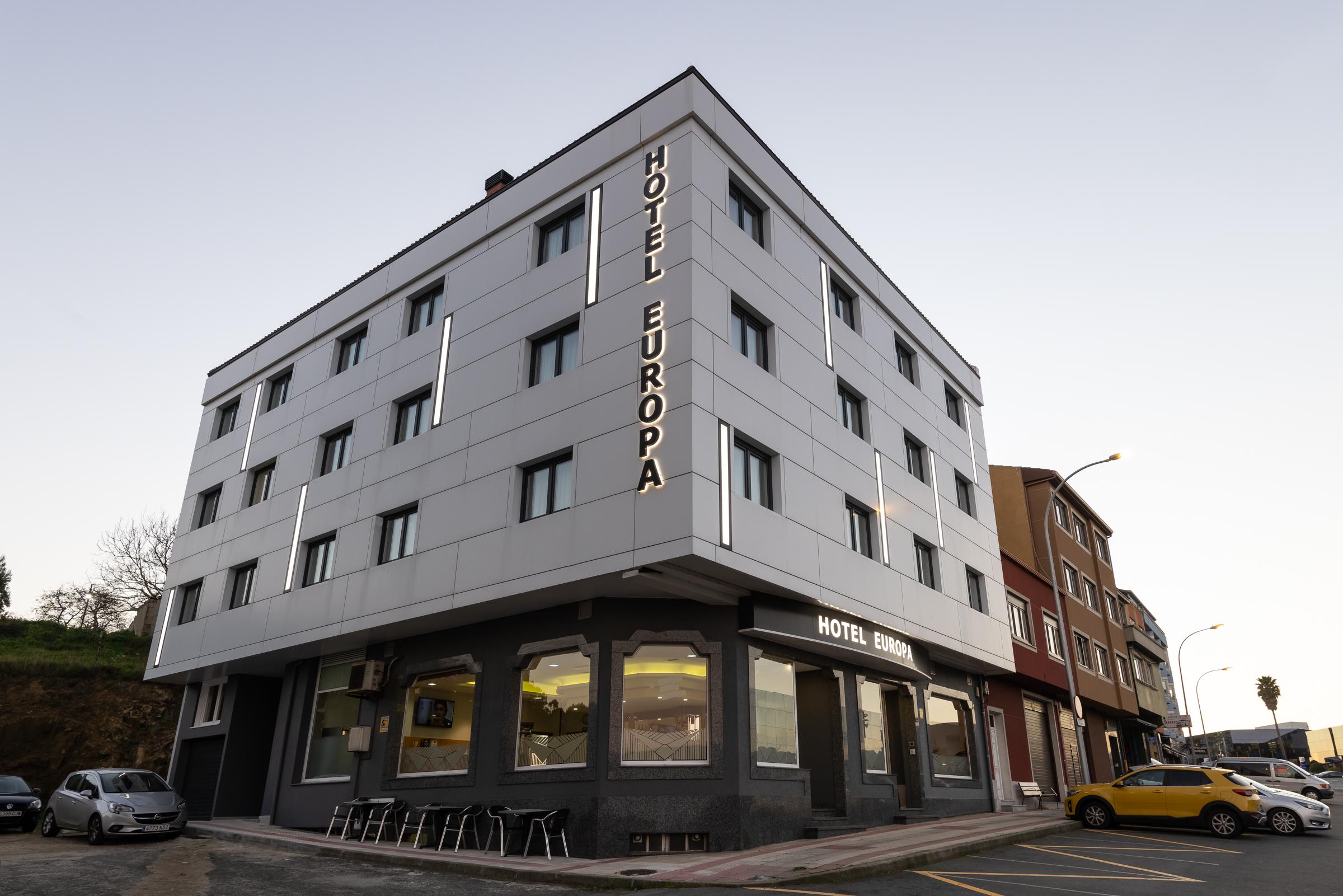 Vista Exterior Hotel Europa Arteixo