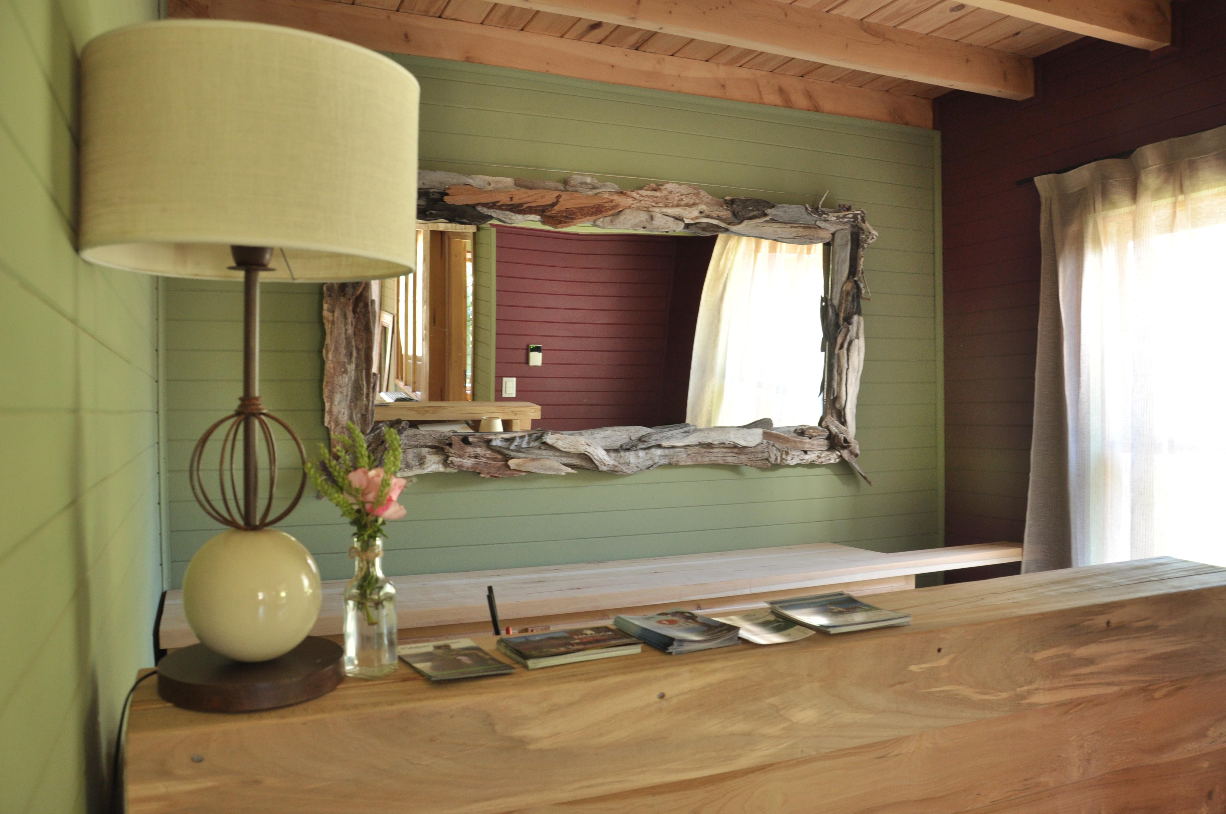 Vista Lobby Hosteria Verde Morada