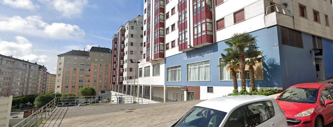 Vista Exterior Hostel Lugo Four Rooms