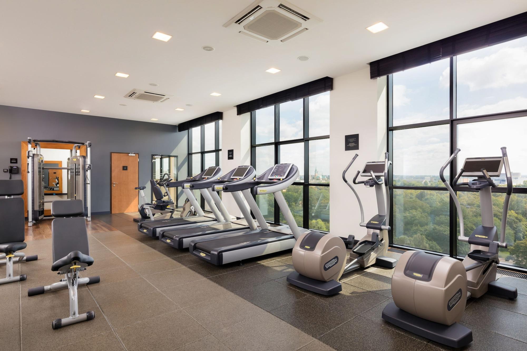 Gimnasio DoubleTree by Hilton Hotel Lodz