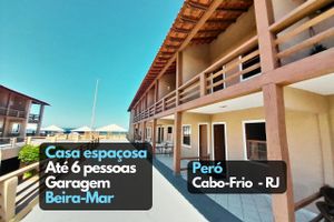 Alquiler Temporario - Casa espaçosa à beira-mar Peró Cabo Frio RJ