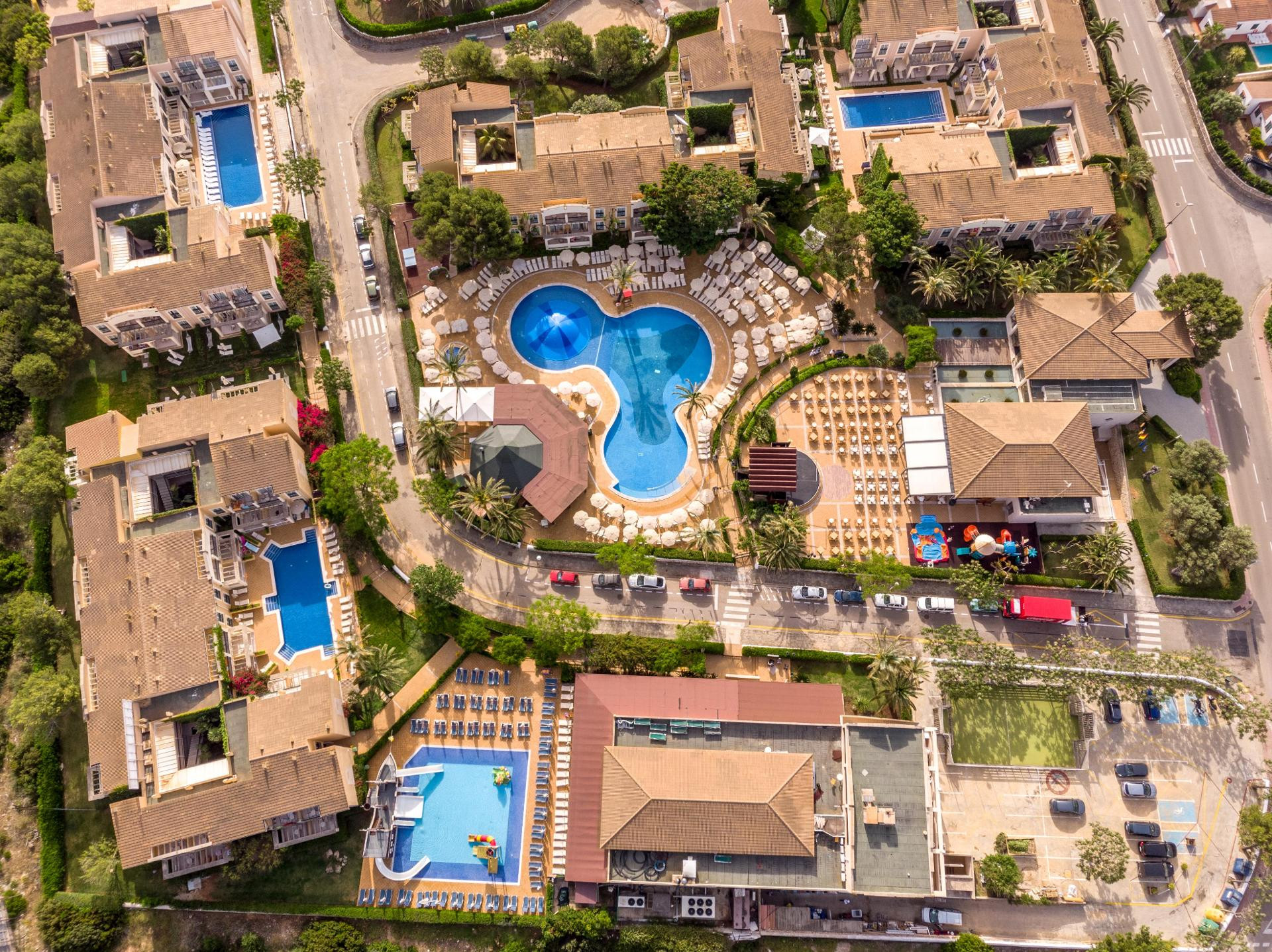 Vista Exterior Zafiro Menorca