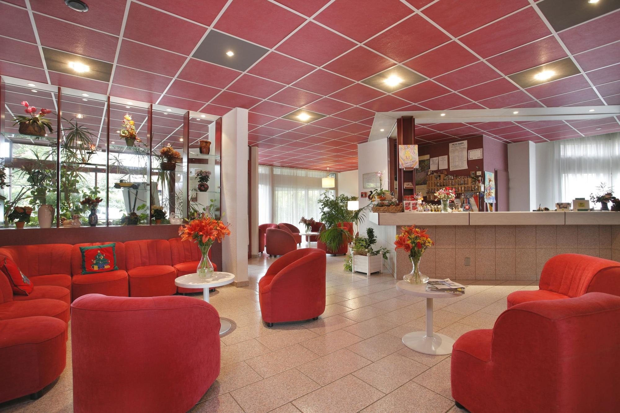 Vista Lobby Logis Hôtel Arc en Ciel