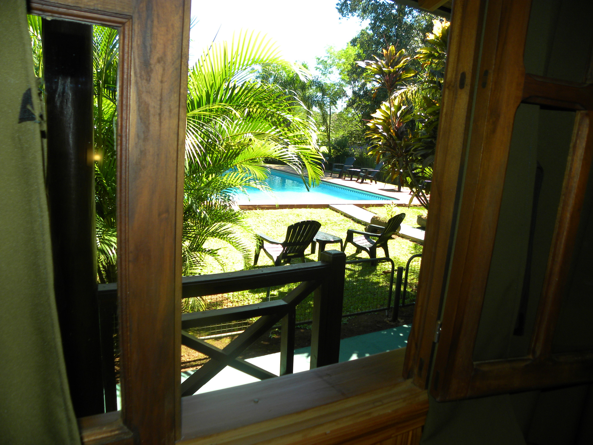 Vista Piscina Posada 21 Oranges