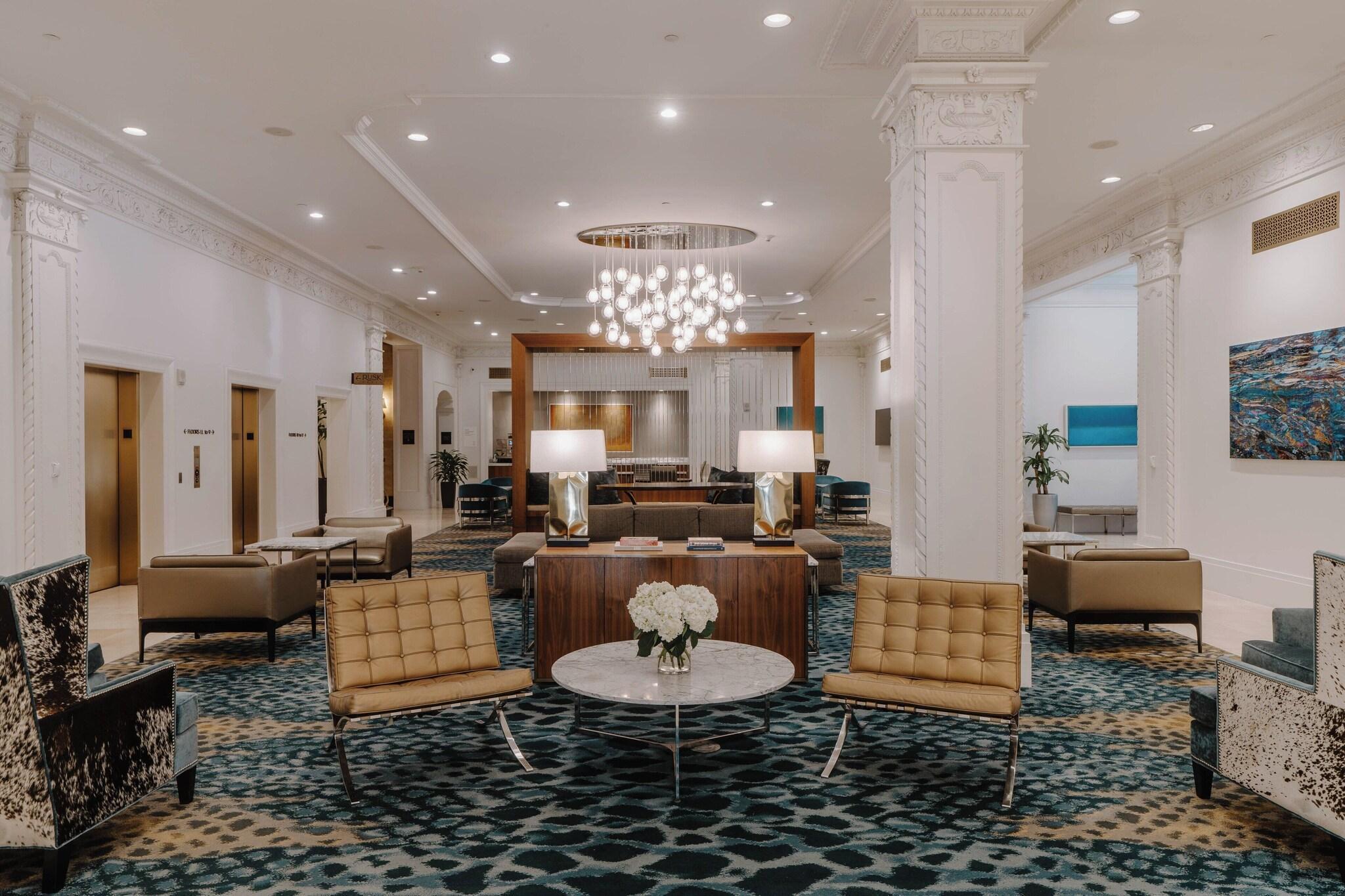Vista Lobby Club Quarters Hotel Downtown, Houston