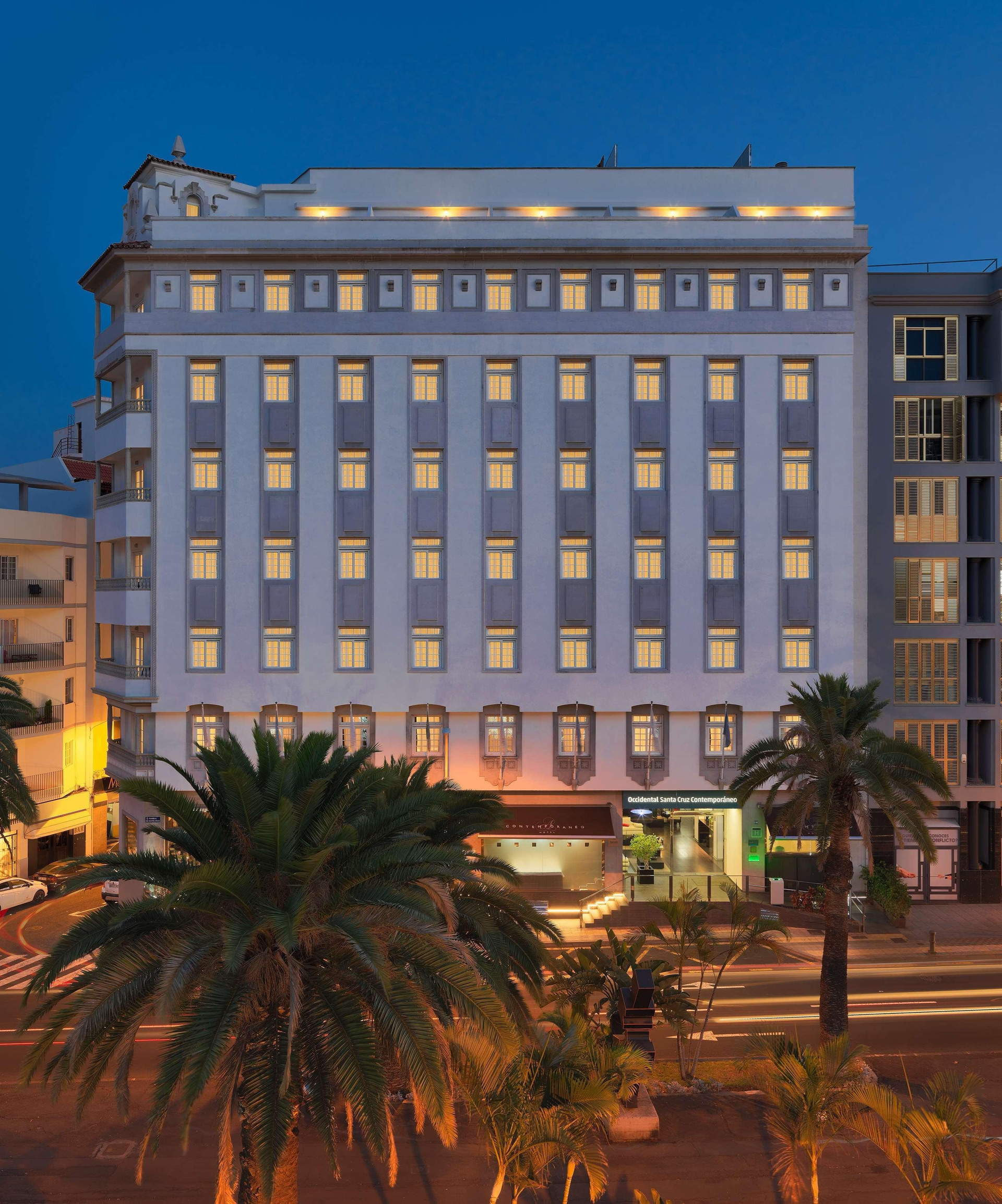 Vista Exterior Occidental Santa Cruz Contemporáneo