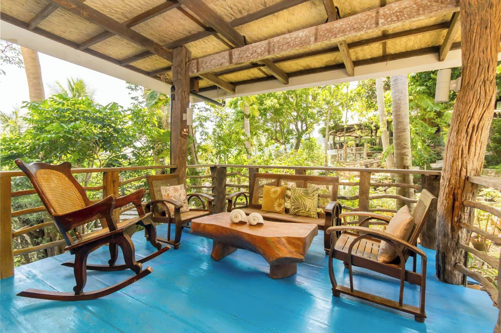 Equipamiento de Habitación Oldwoods by the Sea Nature Resort Bani Pangasinan