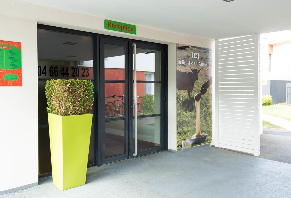 Vista Lobby Brit Hotel Confort Marvejols