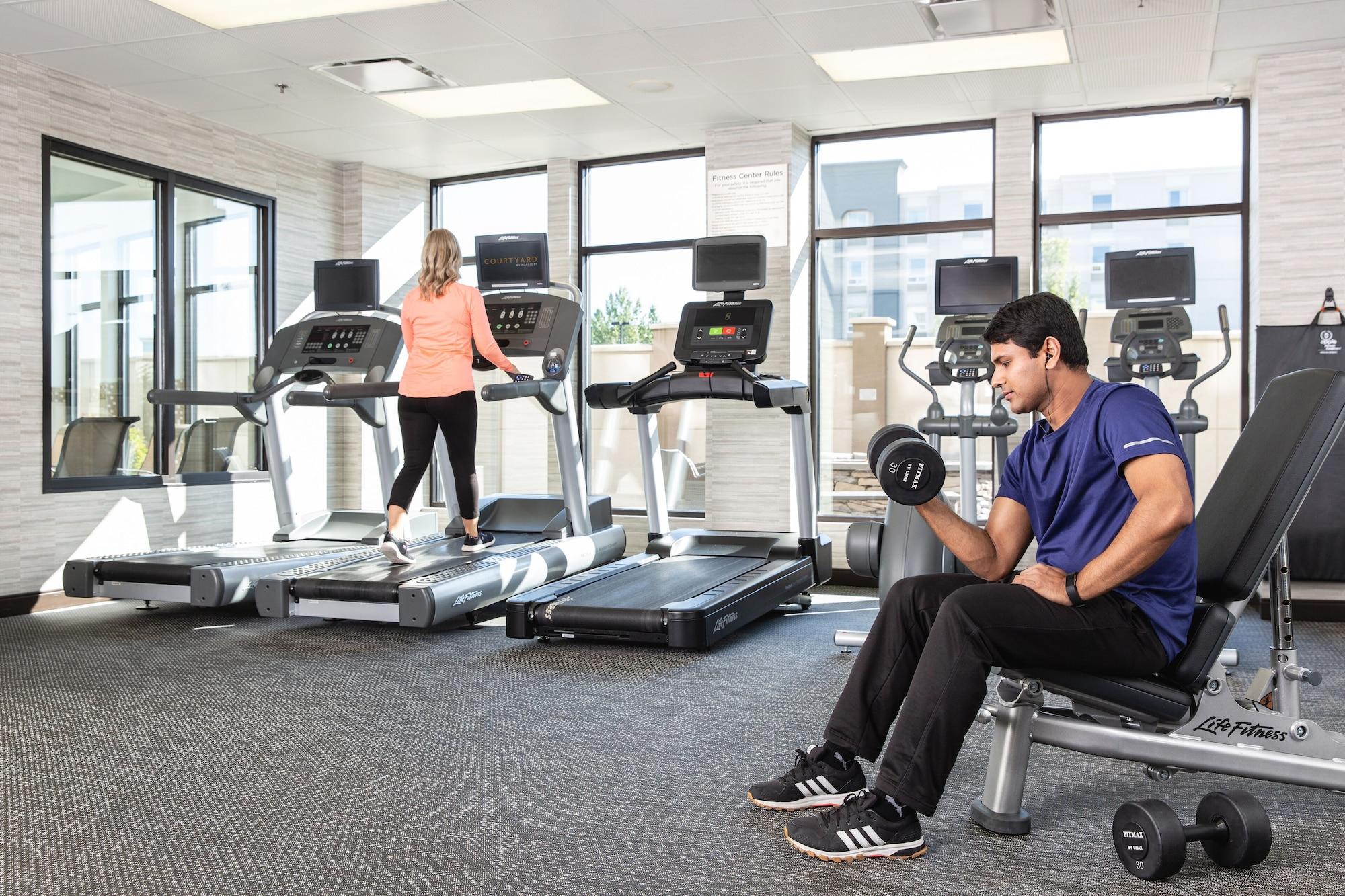 Gimnasio Courtyard by Marriott Edmonton West