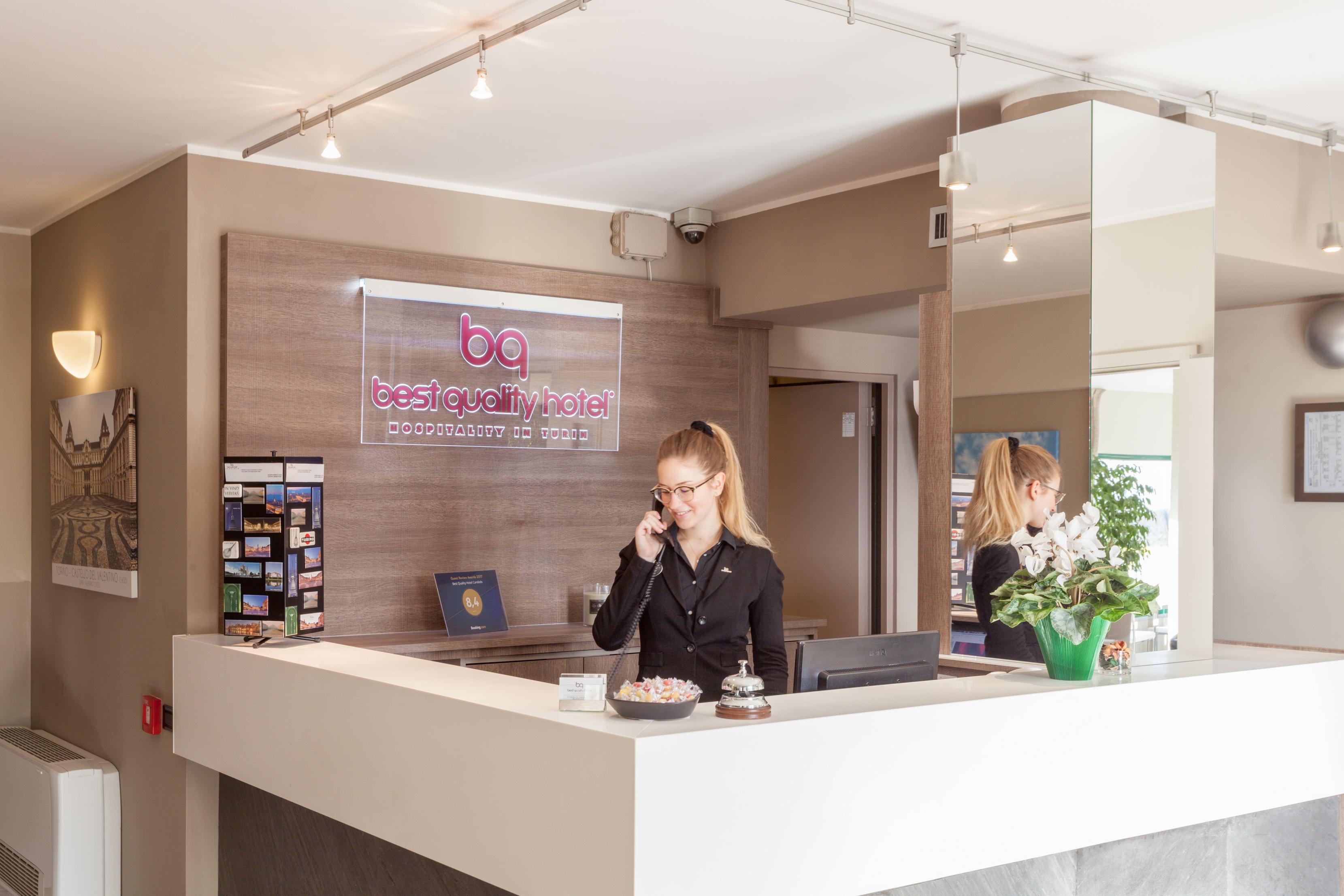 Vista Lobby Green Class Hotel Candiolo