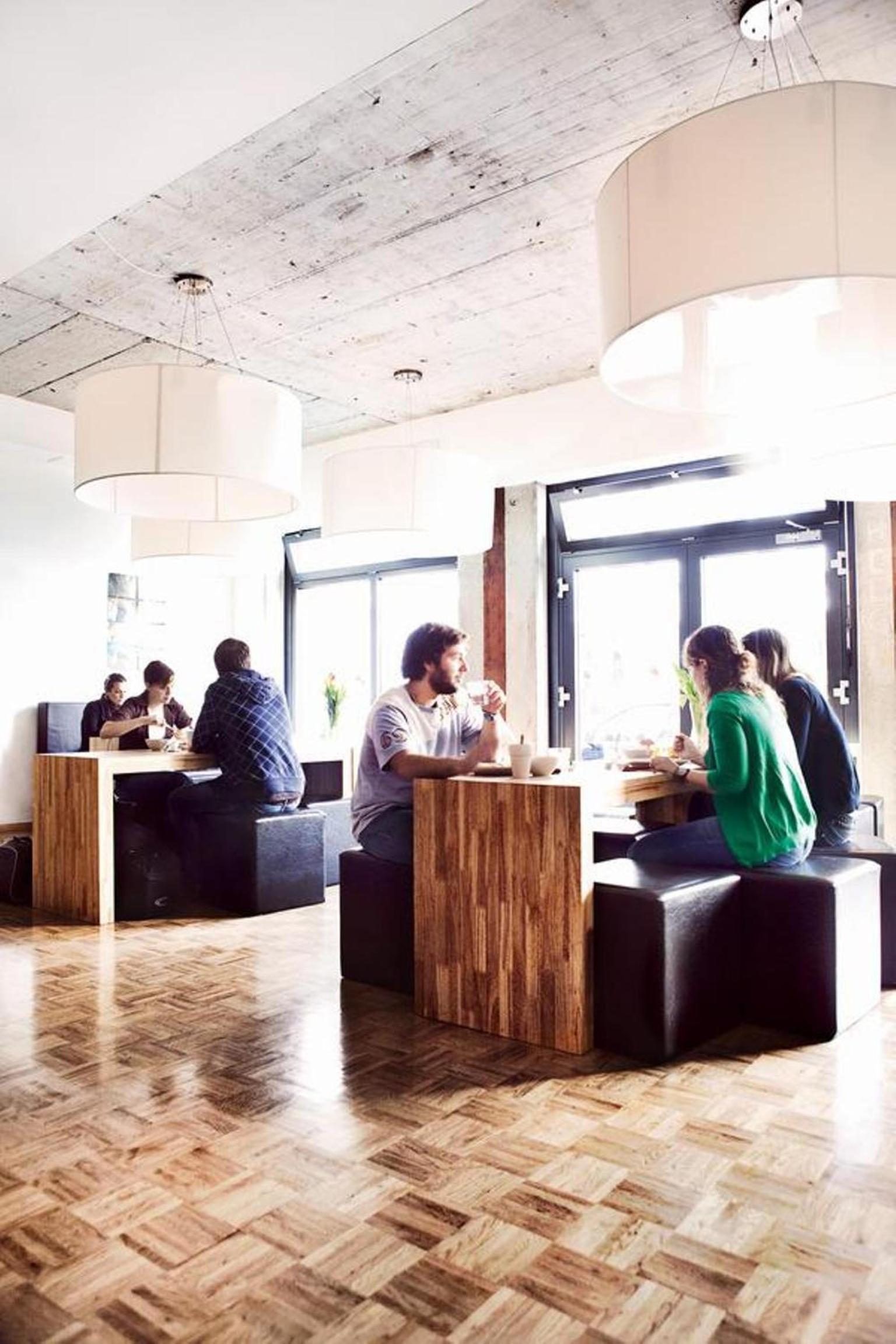 Vista Lobby Five Elements Hostel