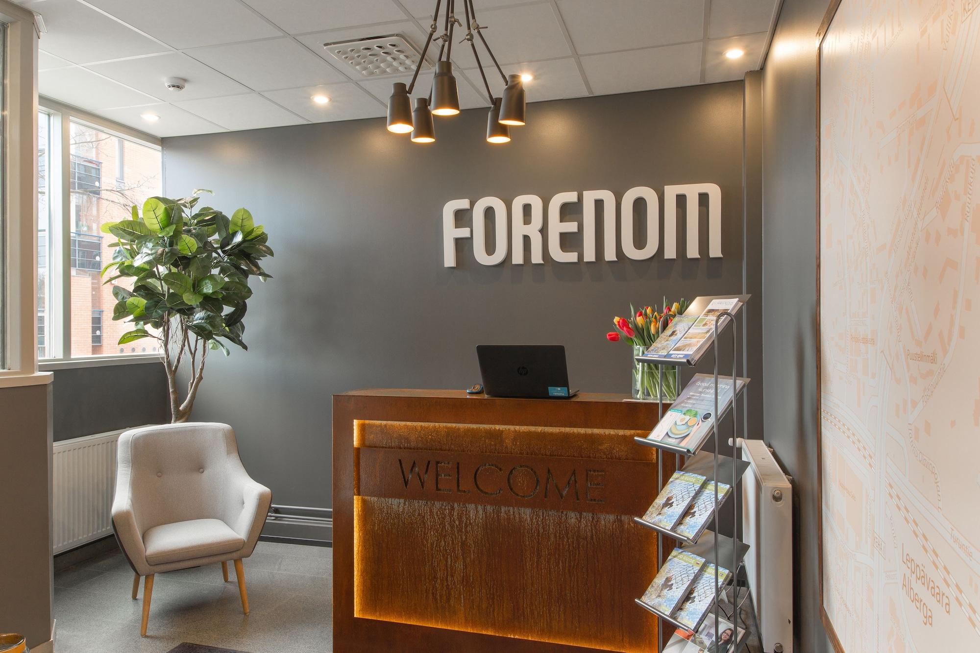 Vista Lobby Forenom Aparthotel Espoo Leppävaara