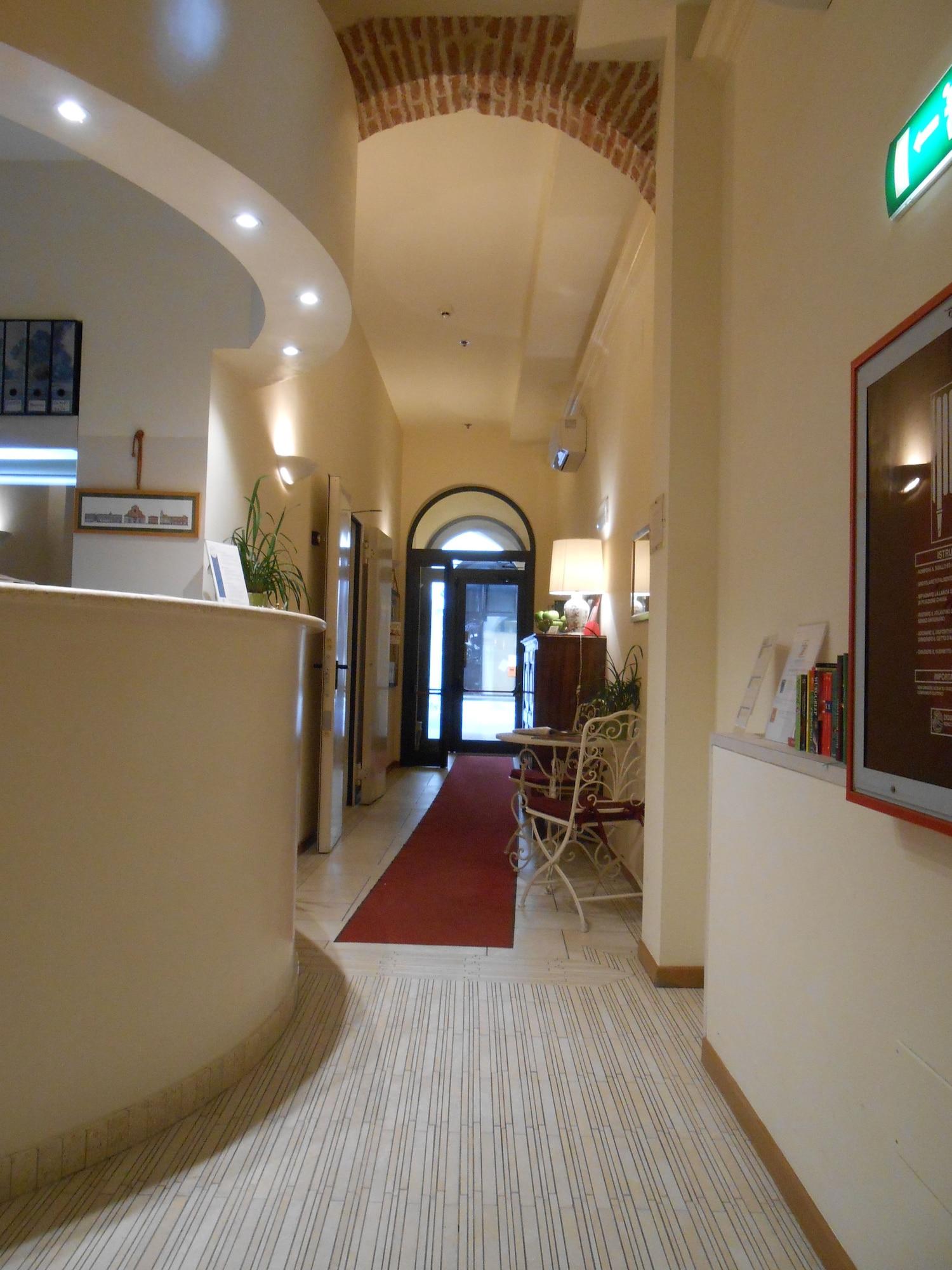 Vista Lobby Albergo Atlantic