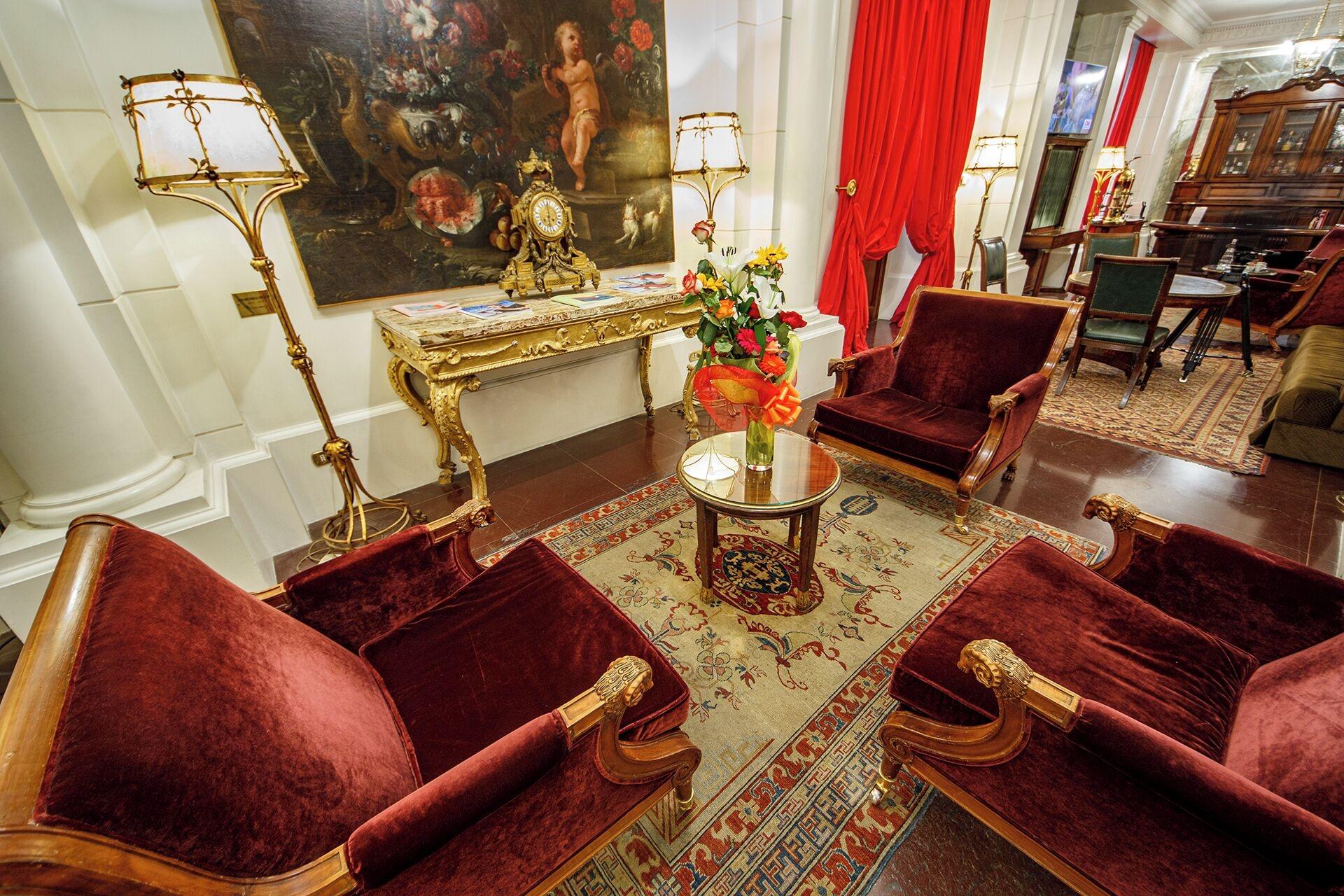 Vista Lobby Hotel Albani Firenze