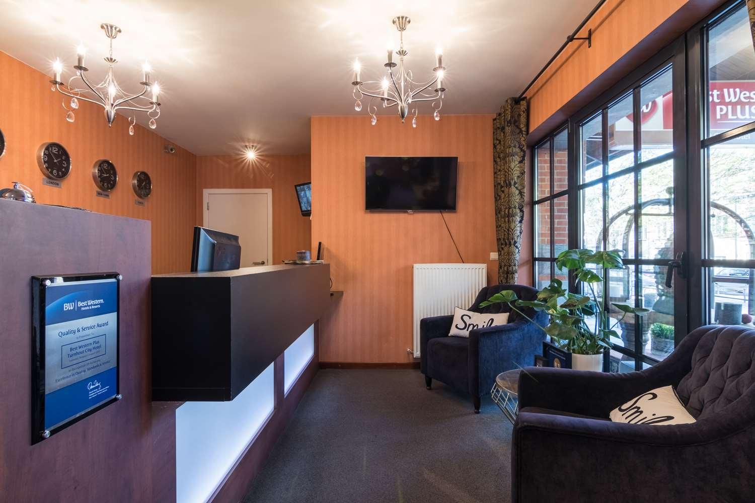 Vista Lobby Best Western Plus Turnhout City Hotel