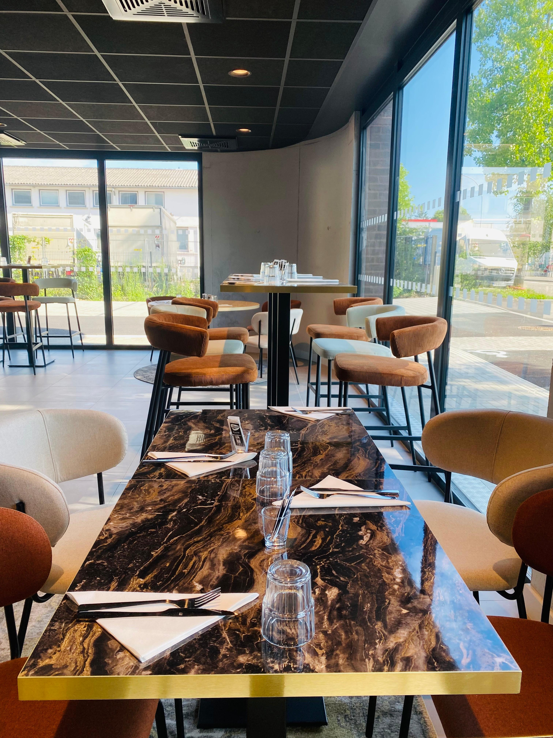 Restaurant Nemea Appart Hotel Cœur Europe Strasbourg Illkirch