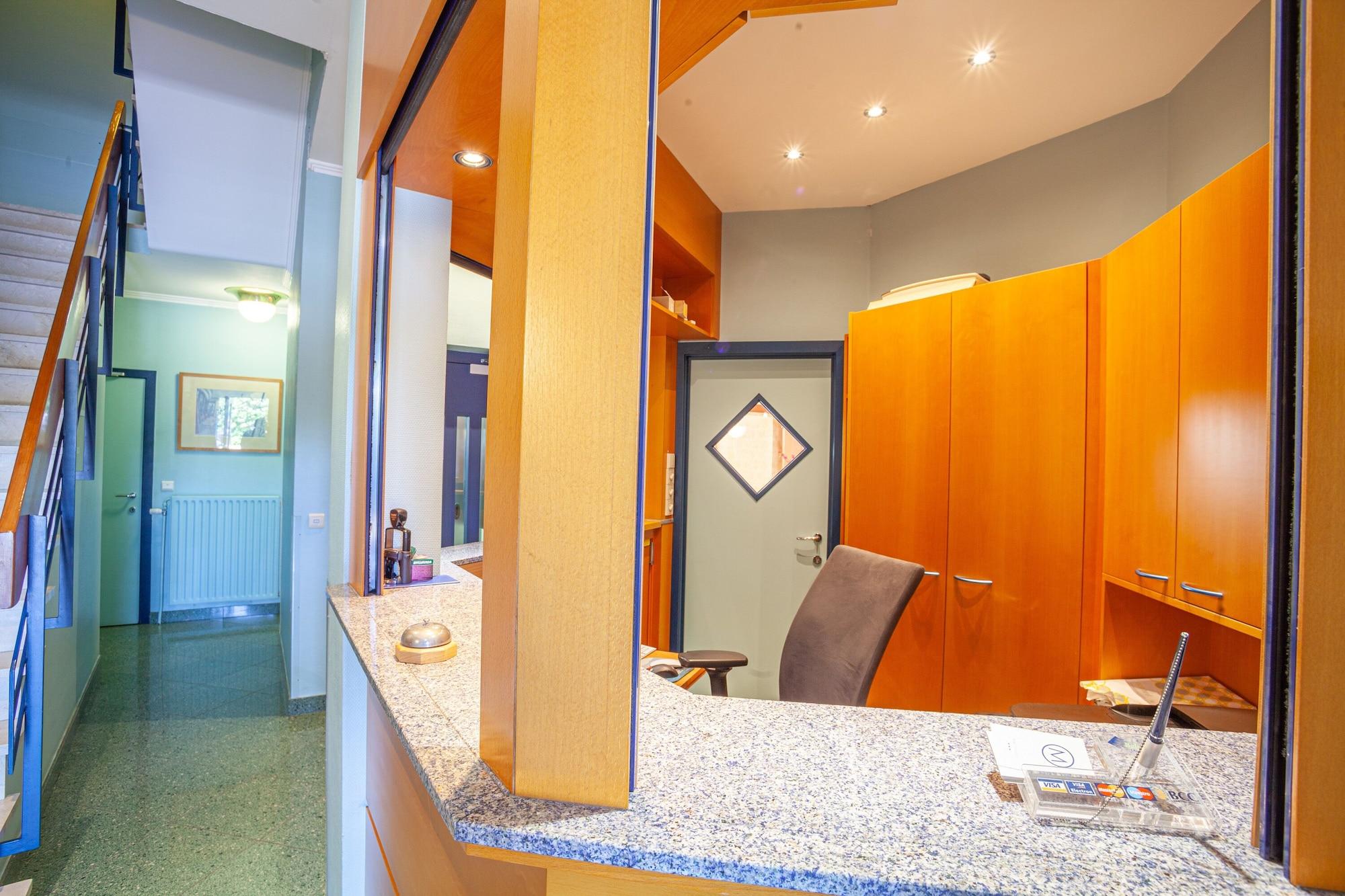 Vista Lobby Hotel Monaco Zeebrugge Beach