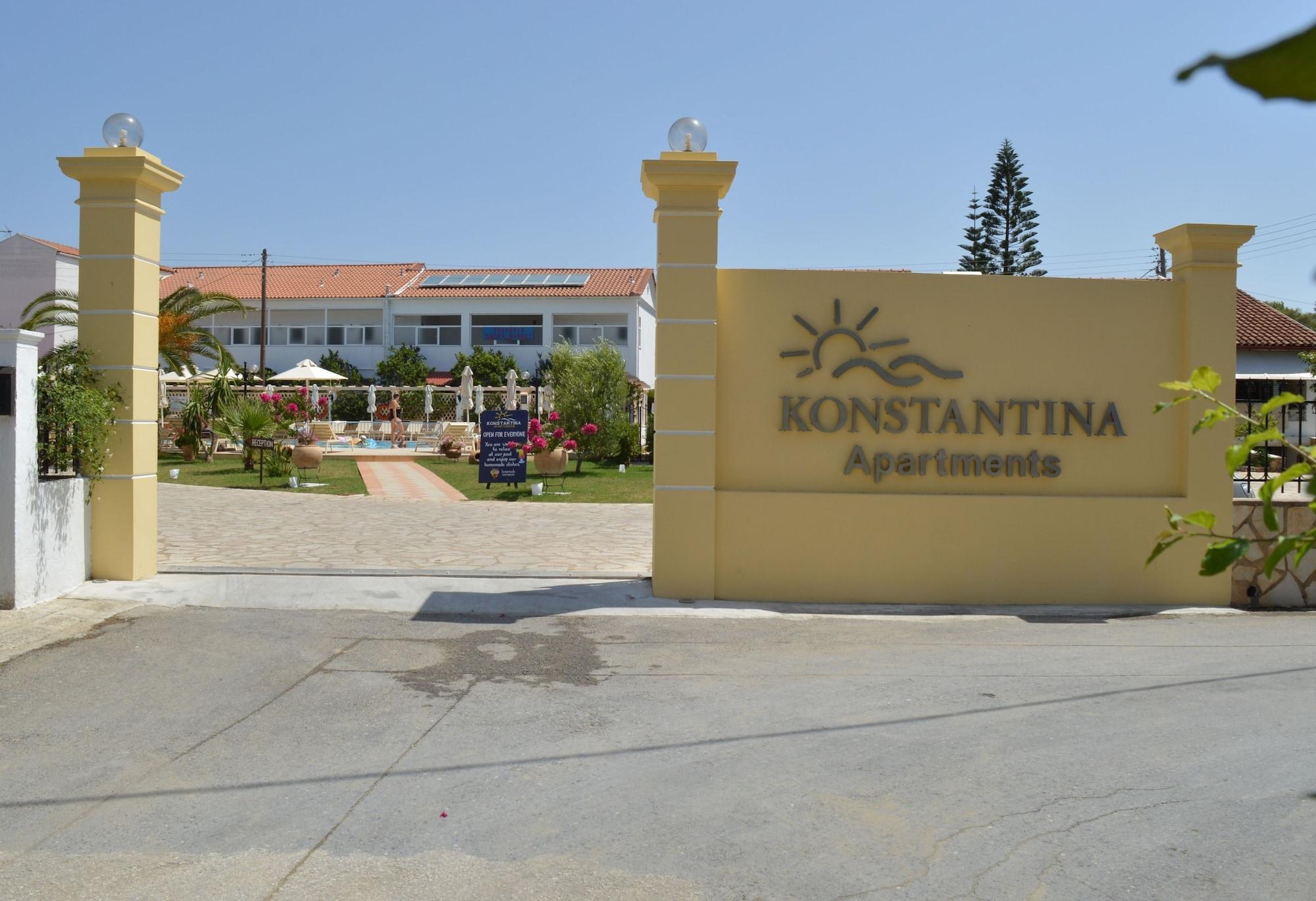 Vista Exterior Konstantina Apartments