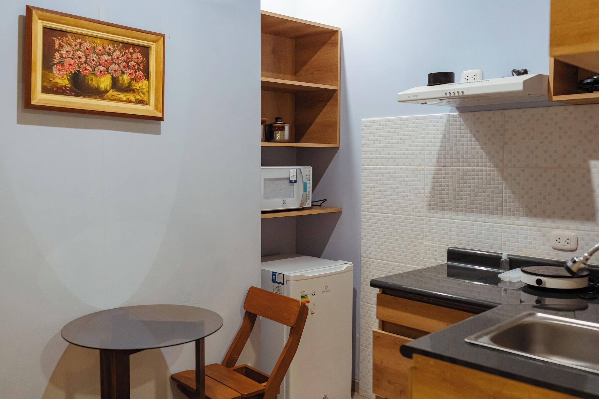 Equipamiento de Habitación Mak Suites Apart Hotel