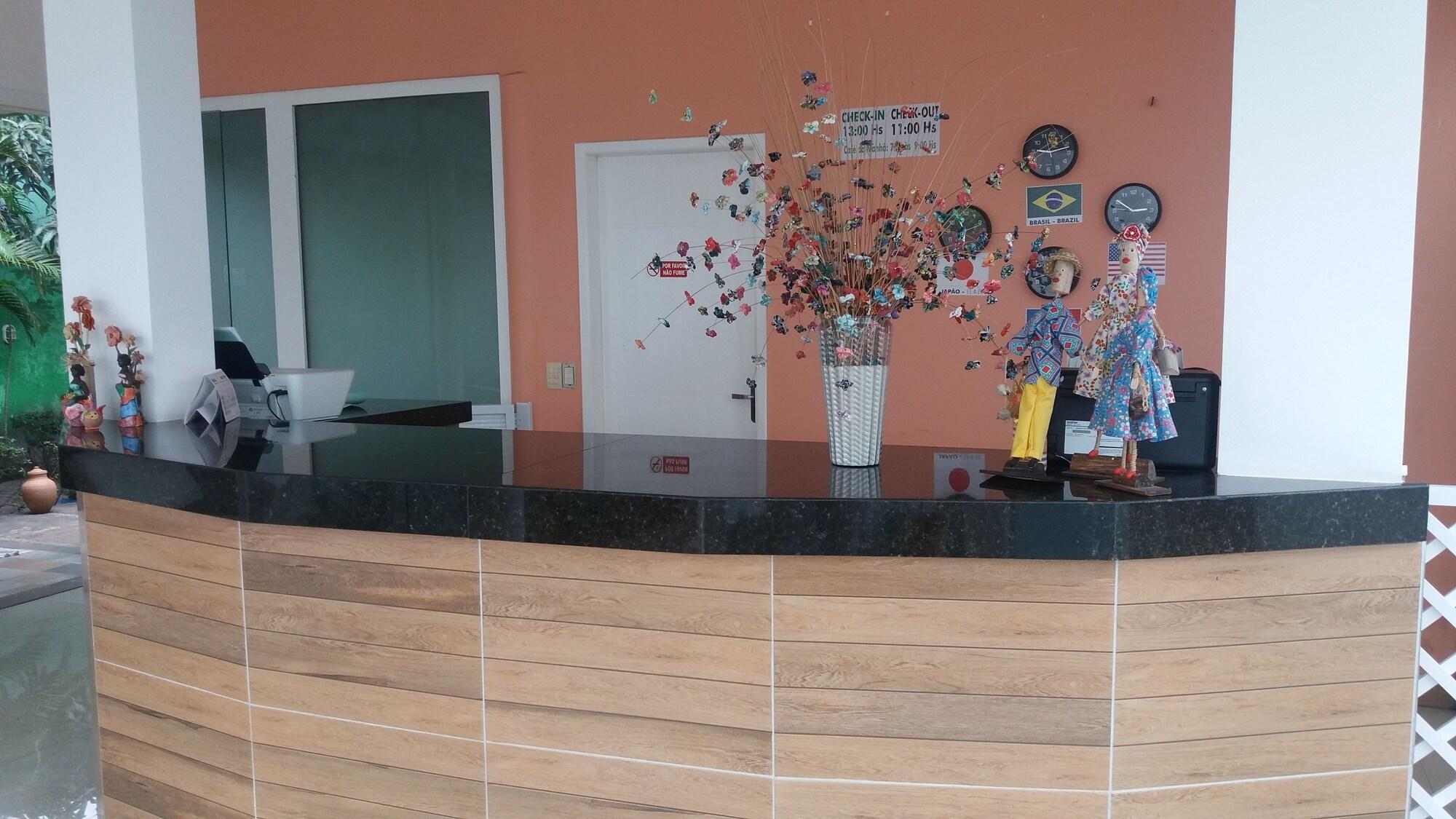 Vista Lobby Pousada Recanto das Arvores