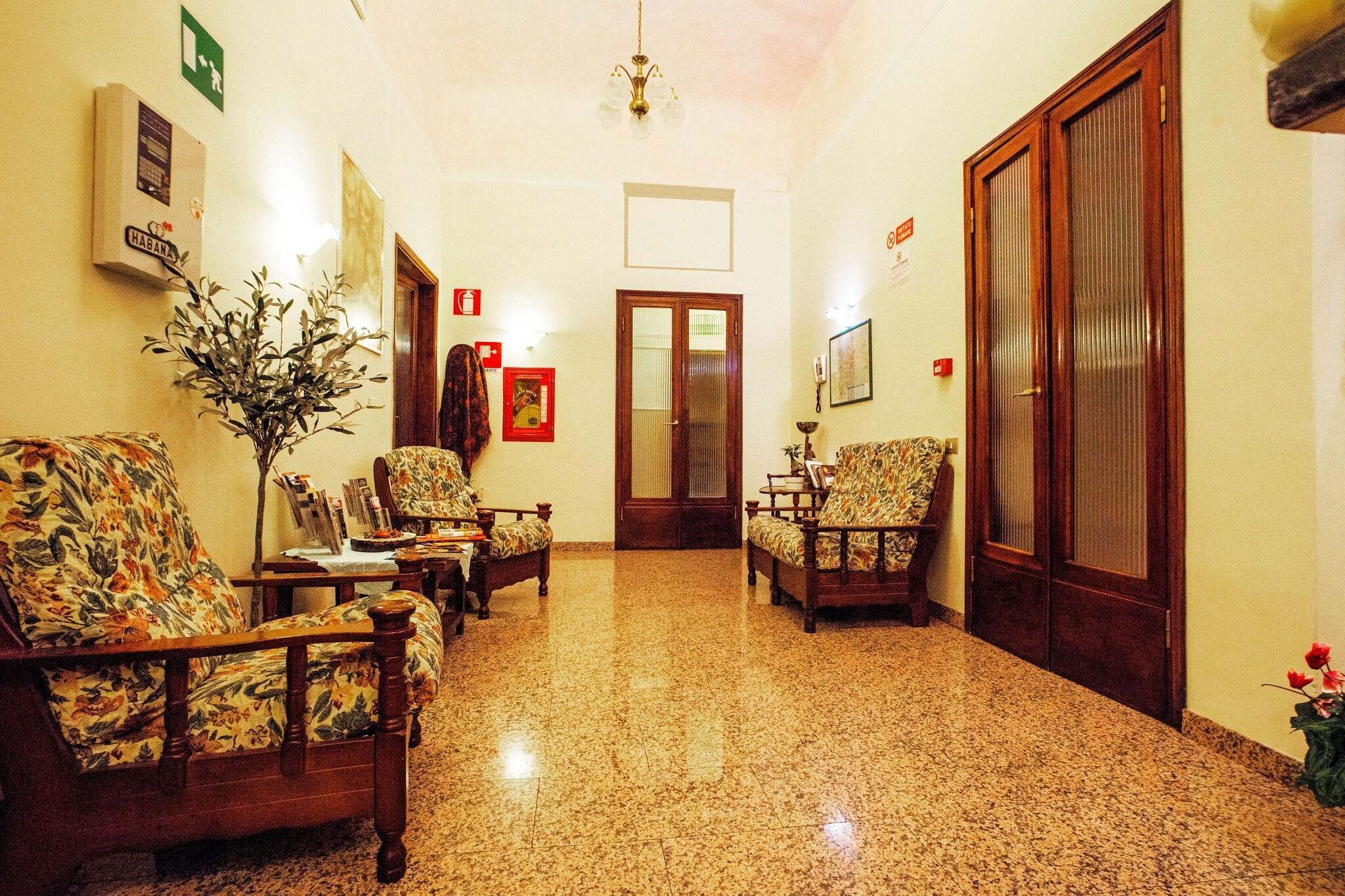 Vista Lobby Hotel Villa Il Castagno