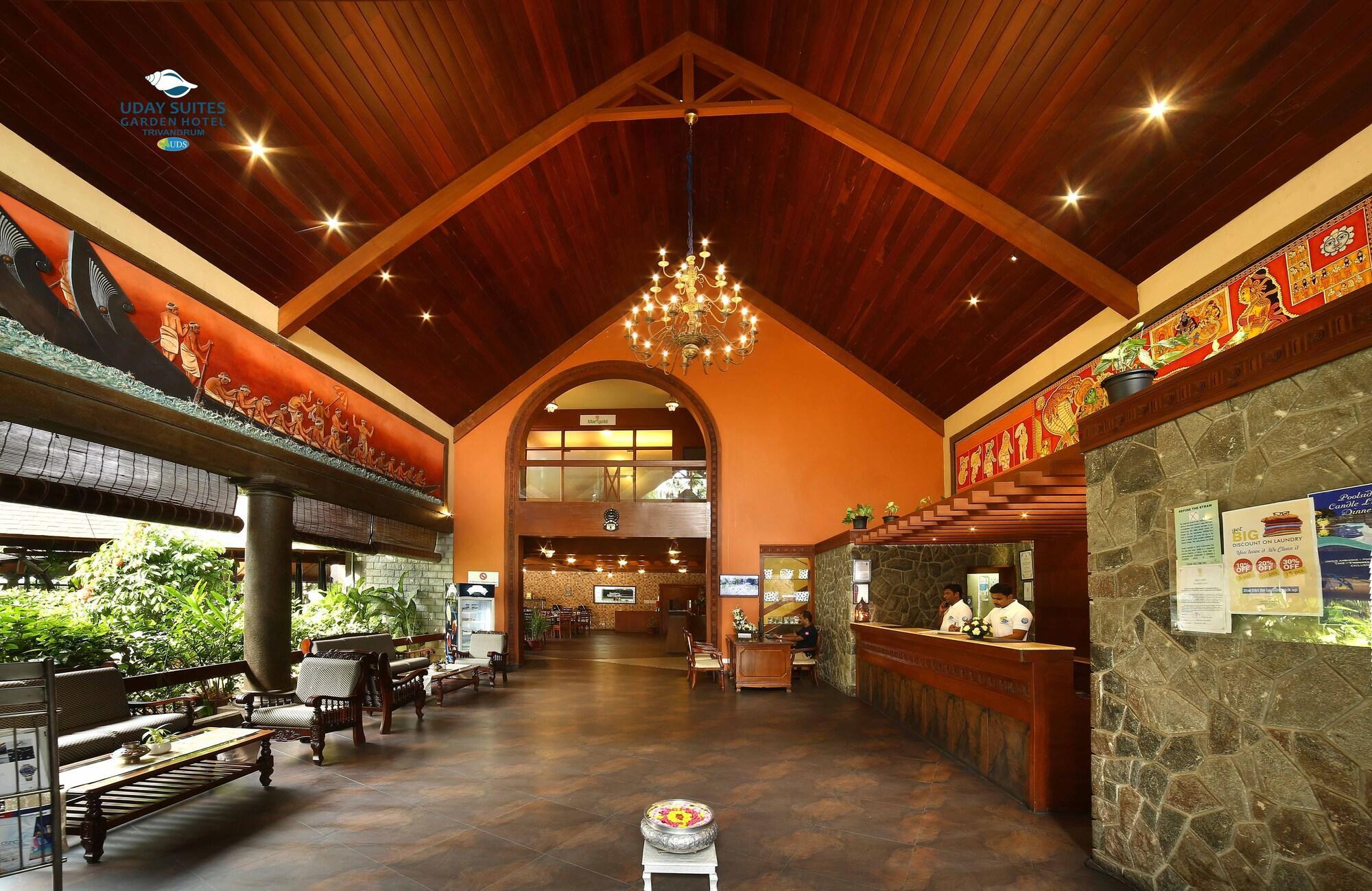 Vista Lobby Uday Suites Garden Hotel