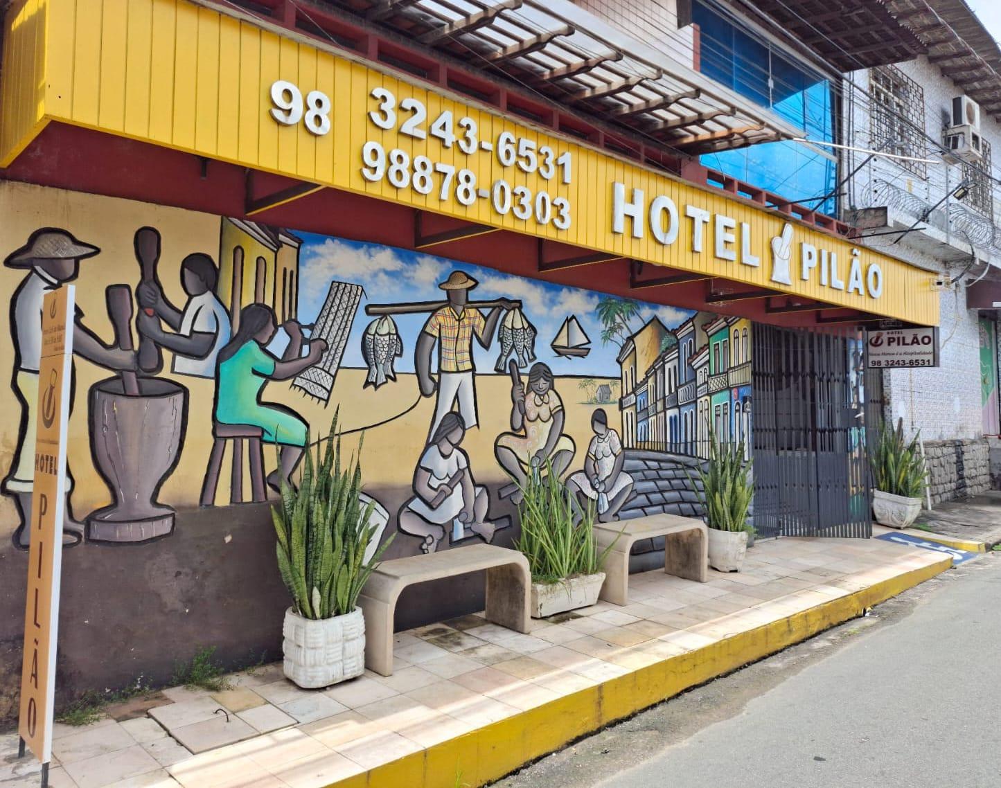 Vista Exterior Hotel Pilão