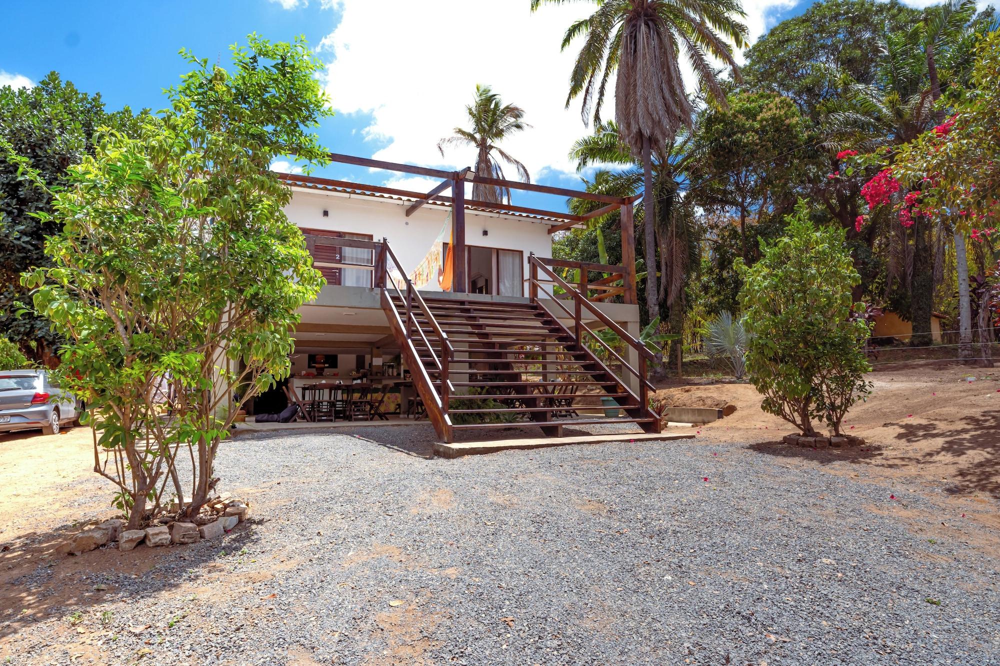 Vista Exterior Pousada em Lençóis Reserva do Dendê