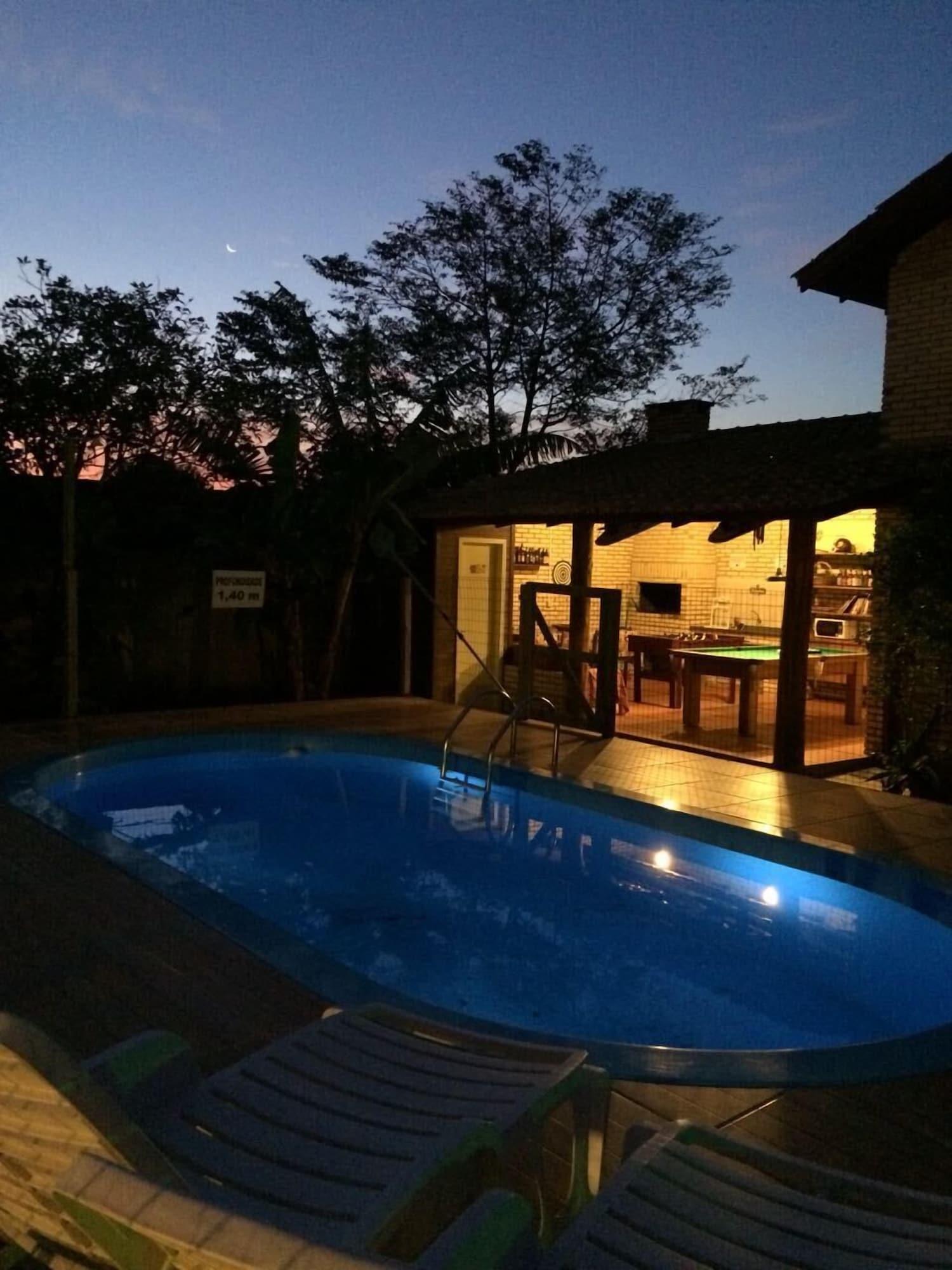Vista Piscina Pousada Sol & Sal