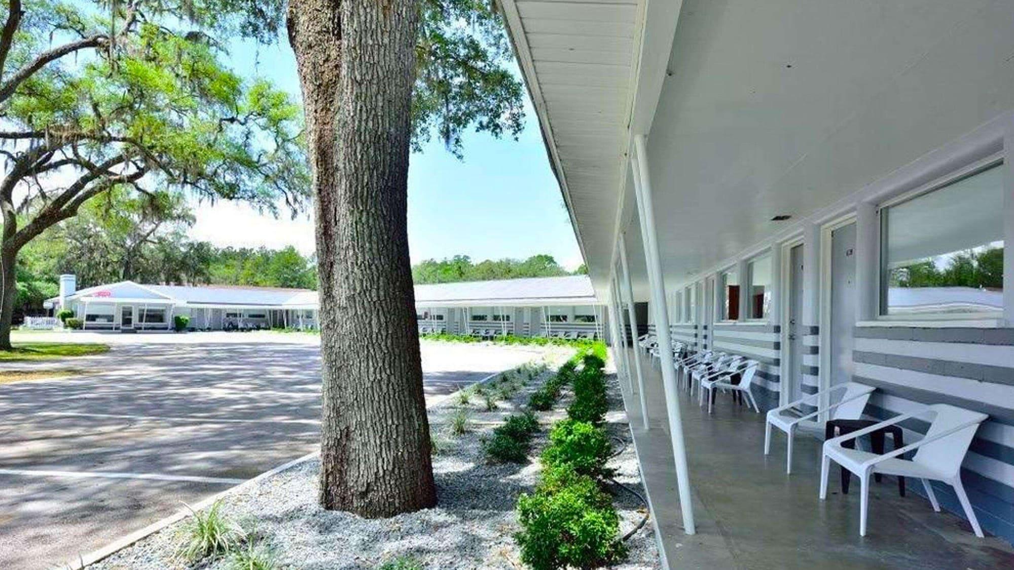 Vista Exterior Sun Plaza Motel