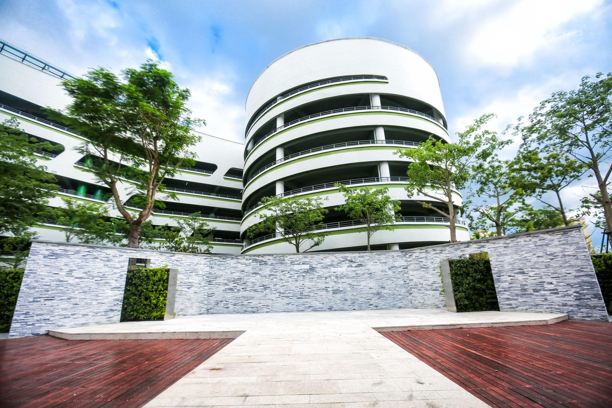 Vista Exterior Hainan Blue Horizon Jun Hua Hotel