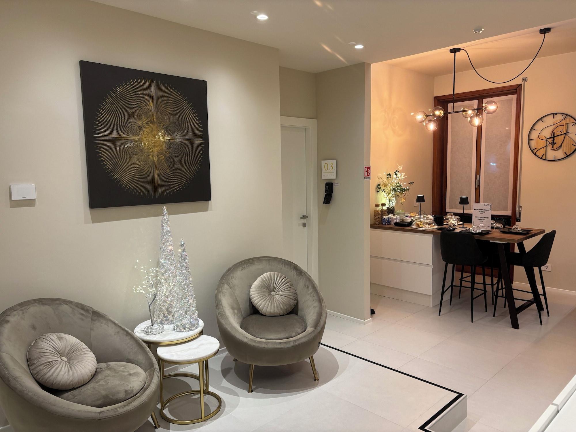 Vista Lobby Salotto Santa Franca