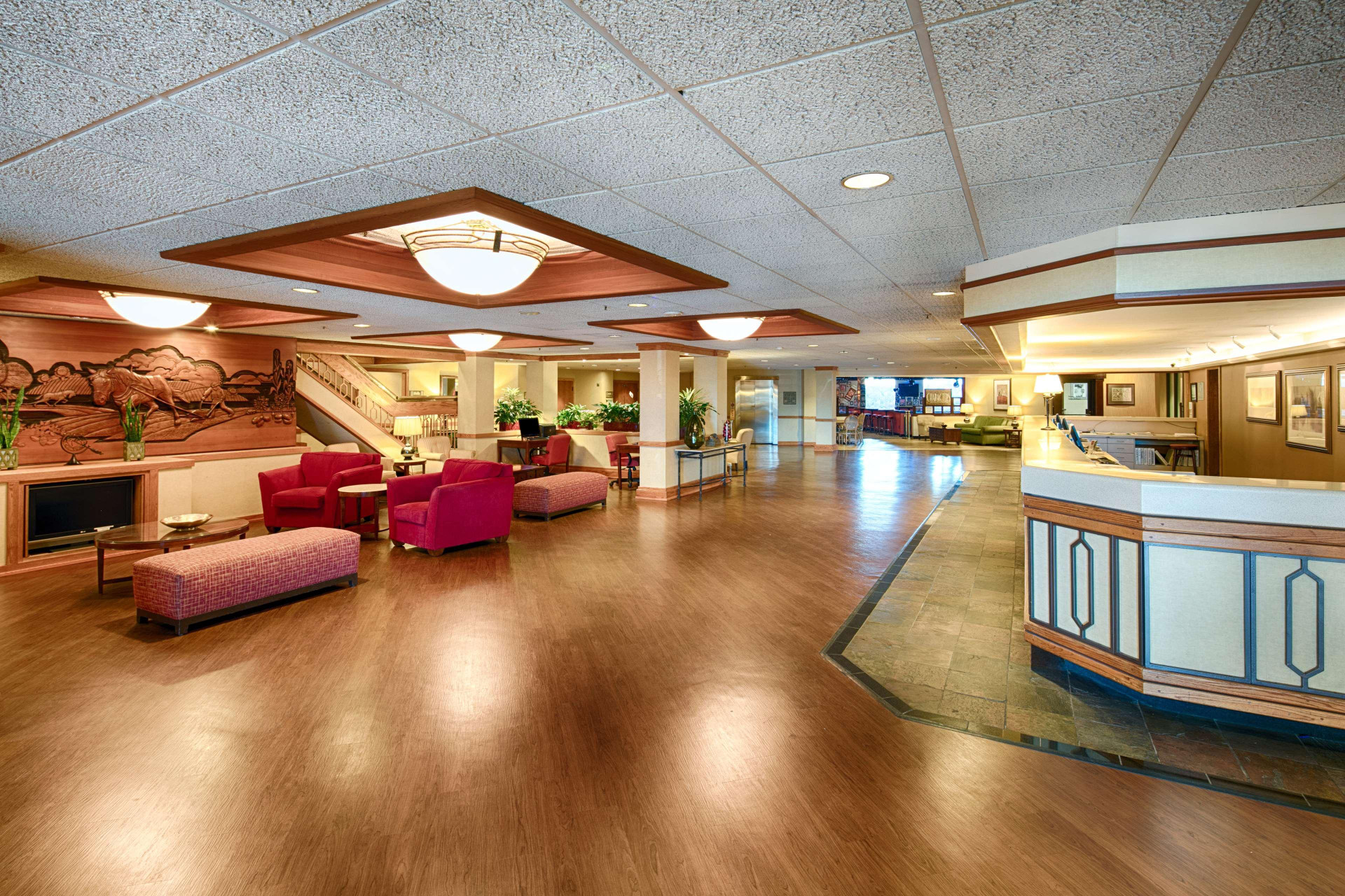 Vista Lobby Red Lion Hotel Boise Downtowner