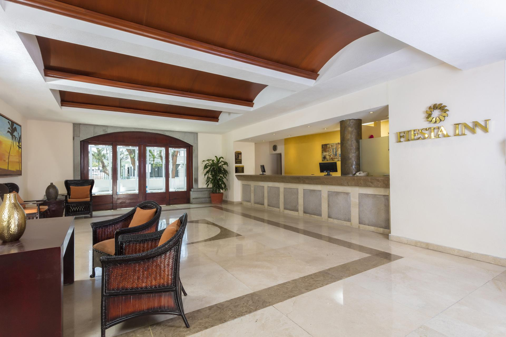 Vista Lobby Fiesta Inn Veracruz Malecon
