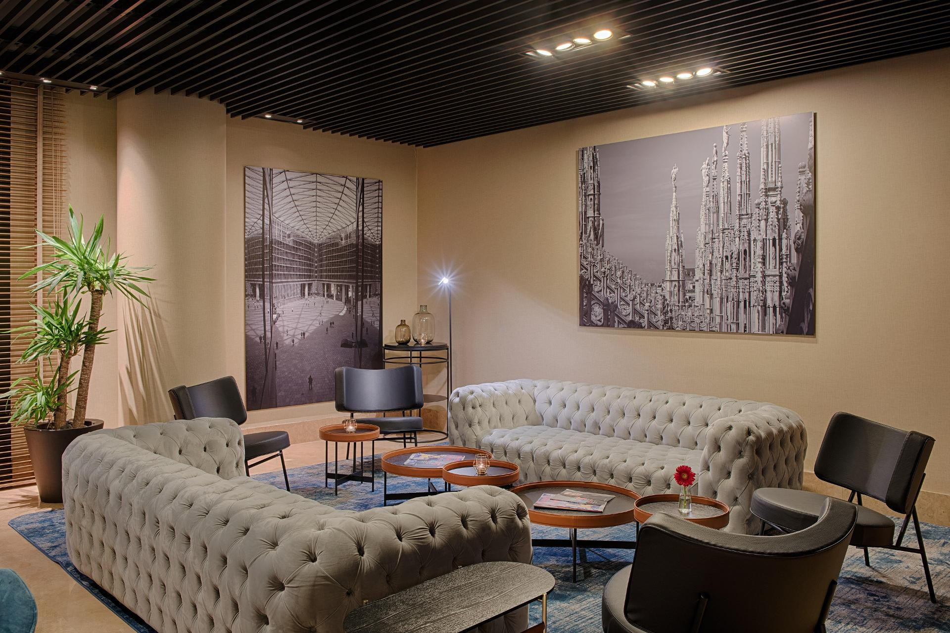 Vista Lobby Radisson Blu Hotel, Milan