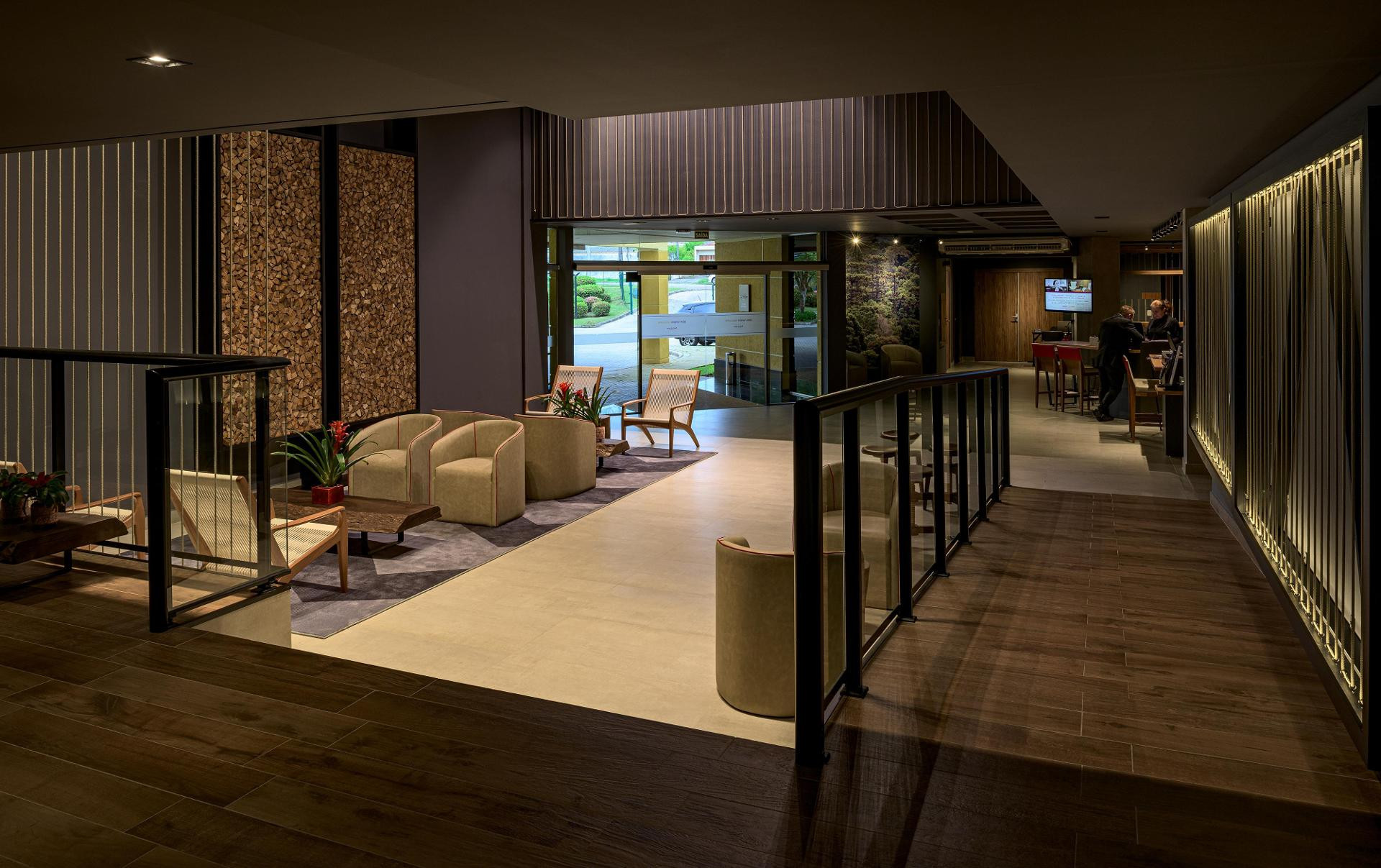 Vista Lobby Hotel Cassino Tower Curitiba Aeroporto By Nacional Inn