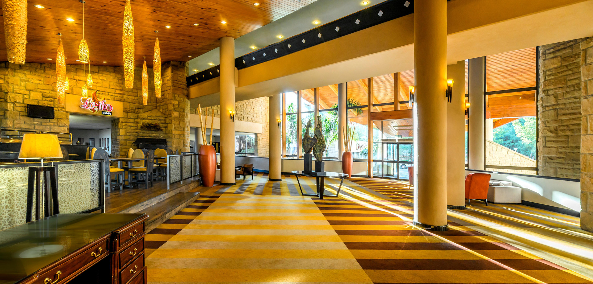 Vista Lobby Avani Lesotho Hotel & Casino