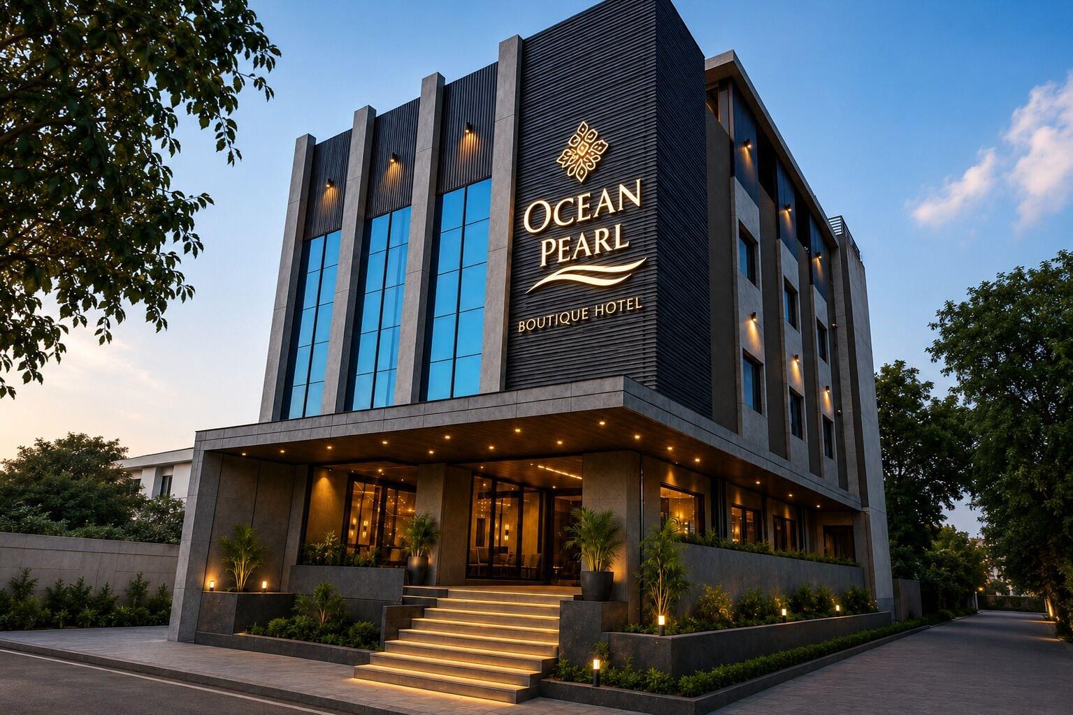 Vista Exterior Hotel Ocean Pearl