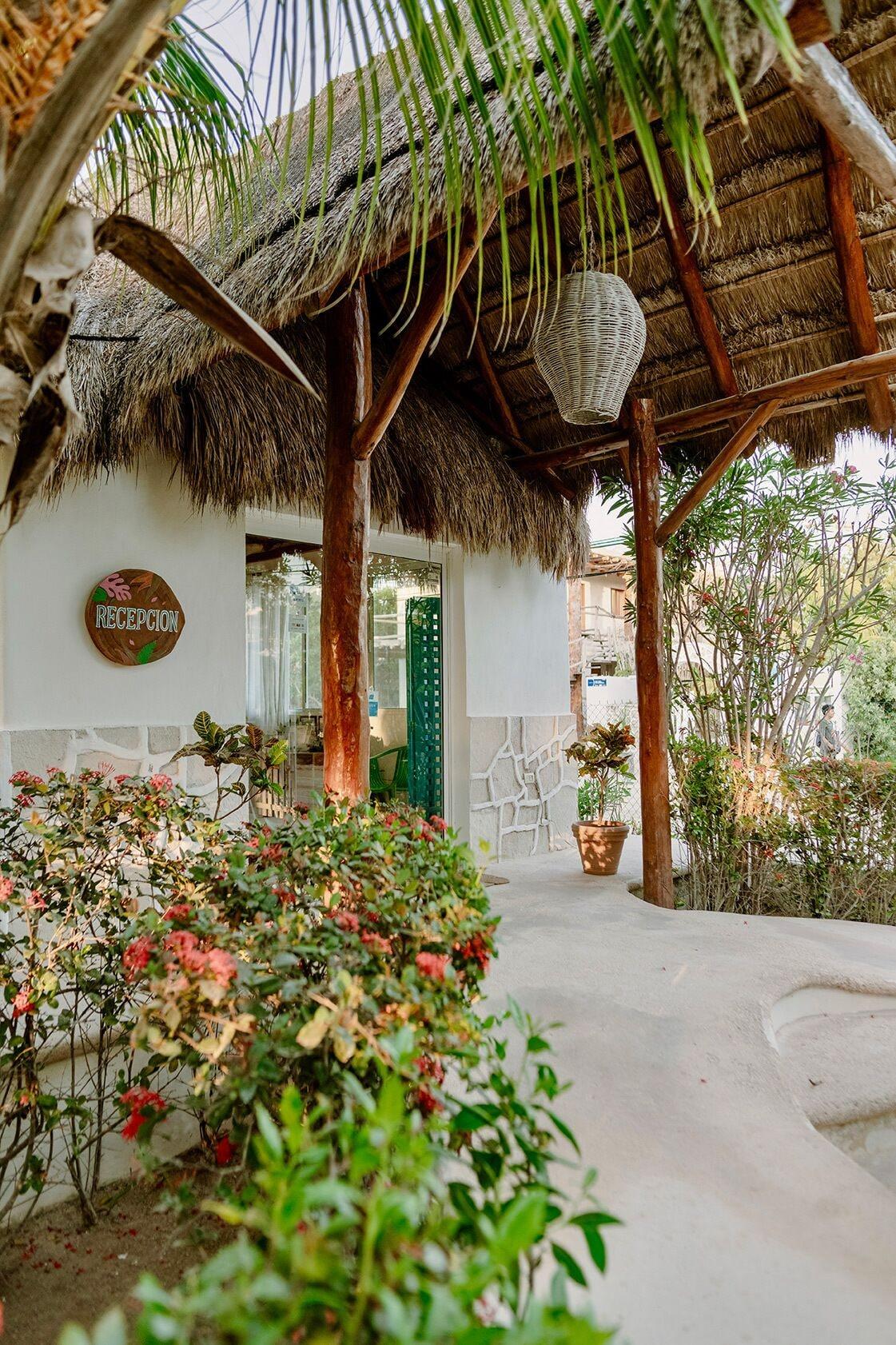 Vista Lobby Hotel Puerto Holbox Beach Front
