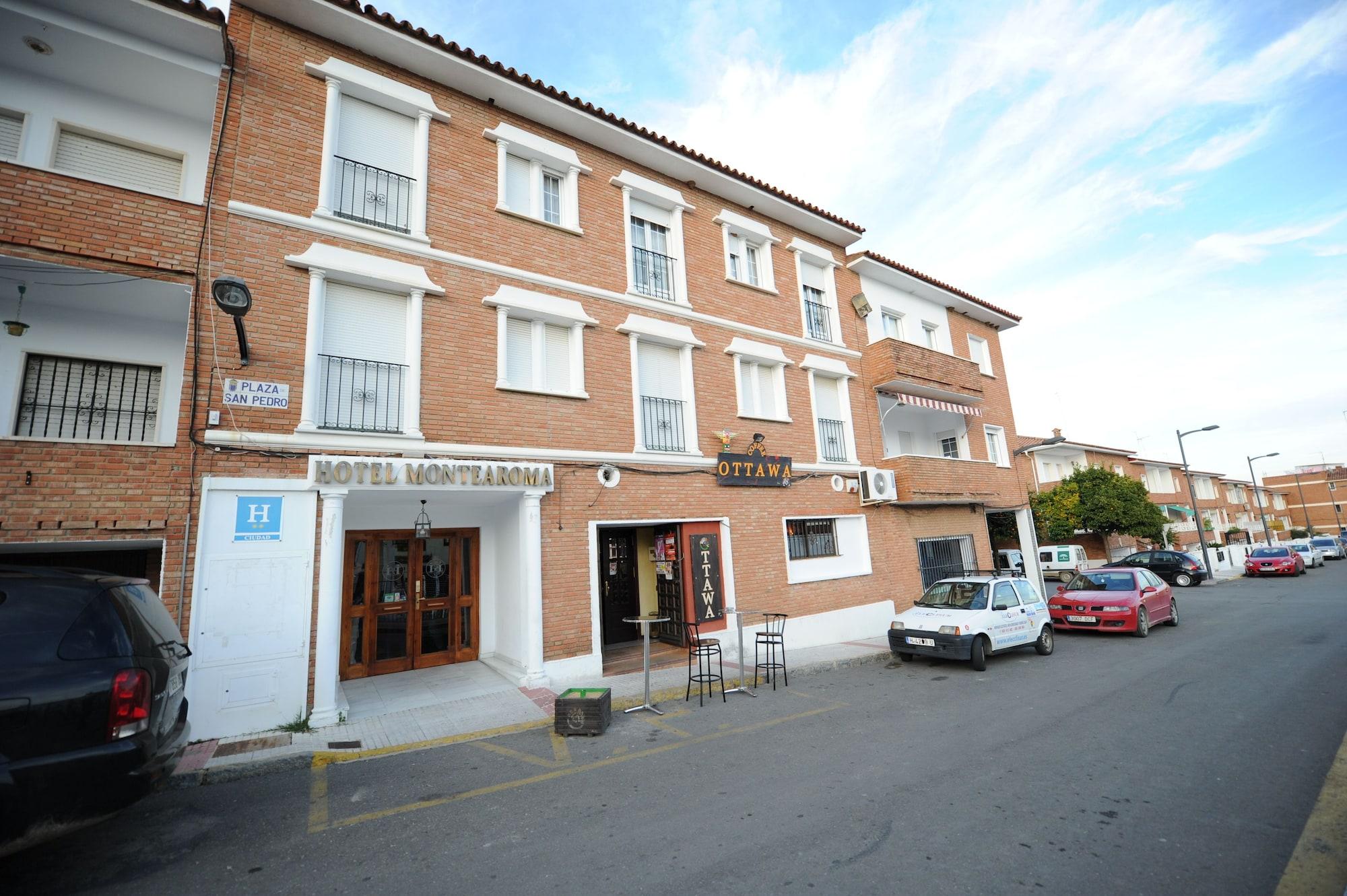 Vista Exterior Hotel Montearoma