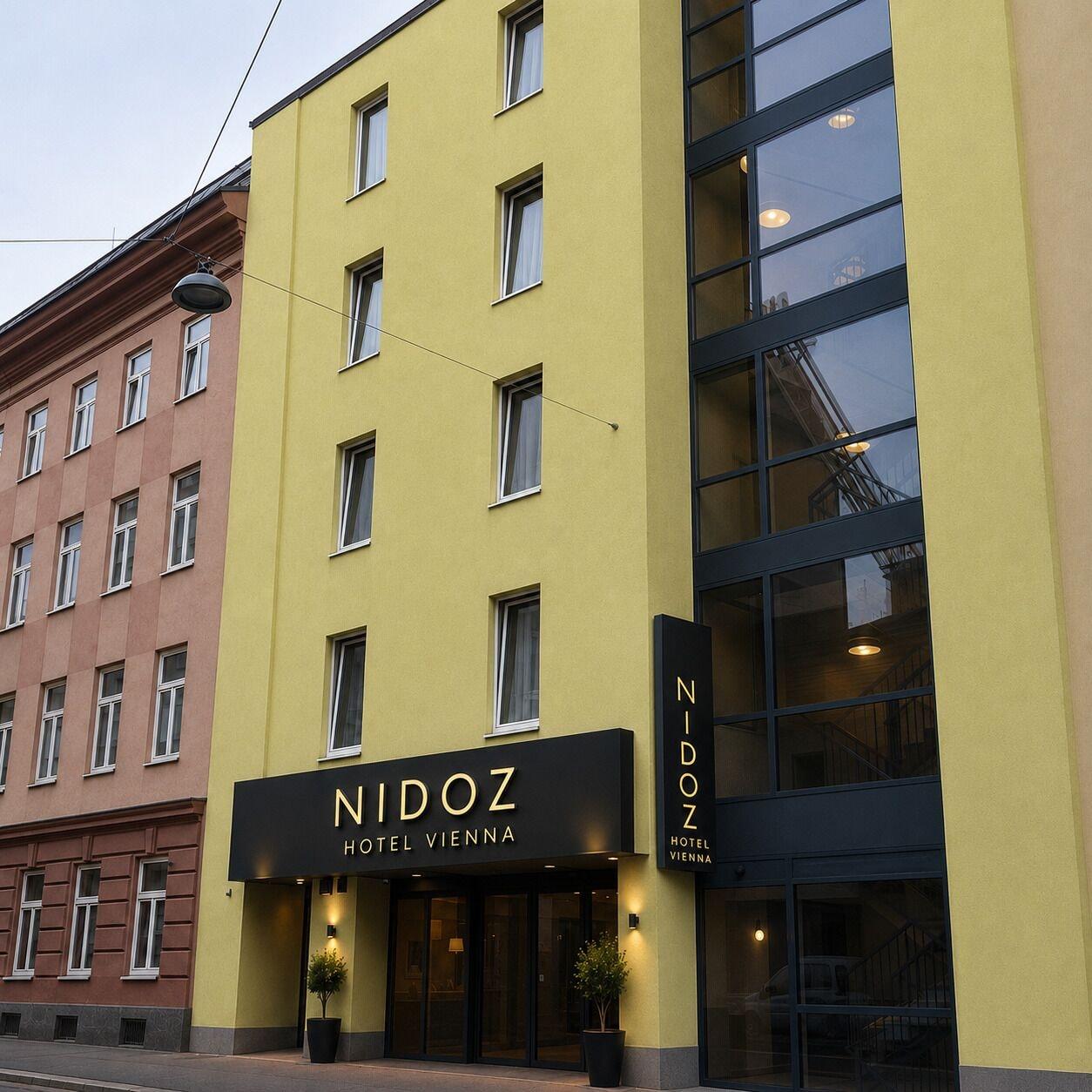 Vista Exterior NIDOZ Hotel Vienna