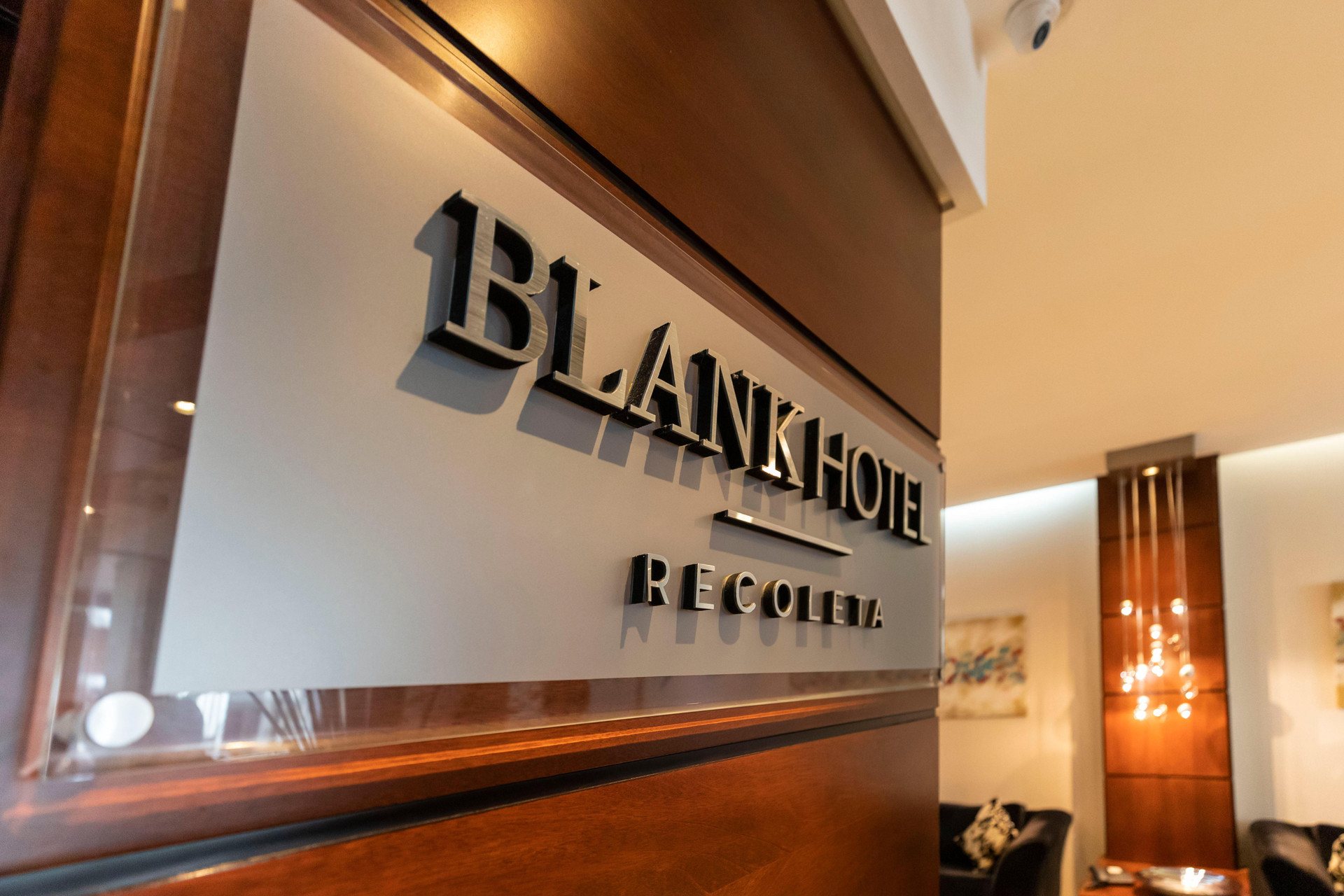 Vista Lobby Blank Hotel Recoleta