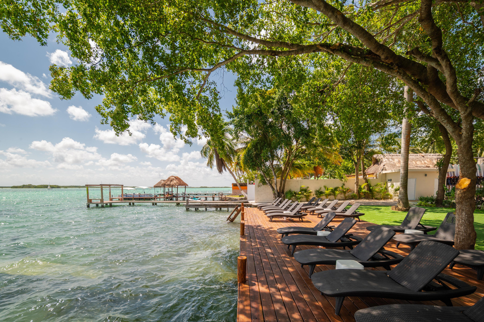 Vista Exterior Casa Aakal Lagoon Front