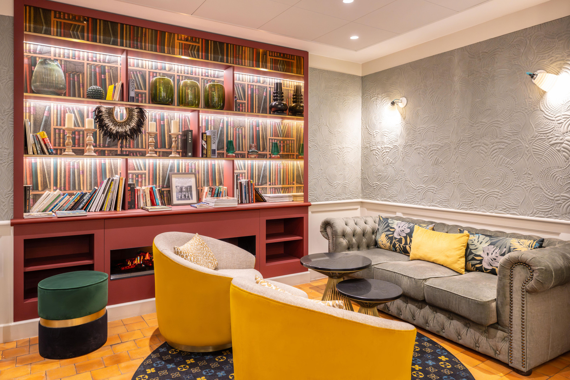 Vista Lobby Mercure Paris Notre Dame Saint Germain des Prés