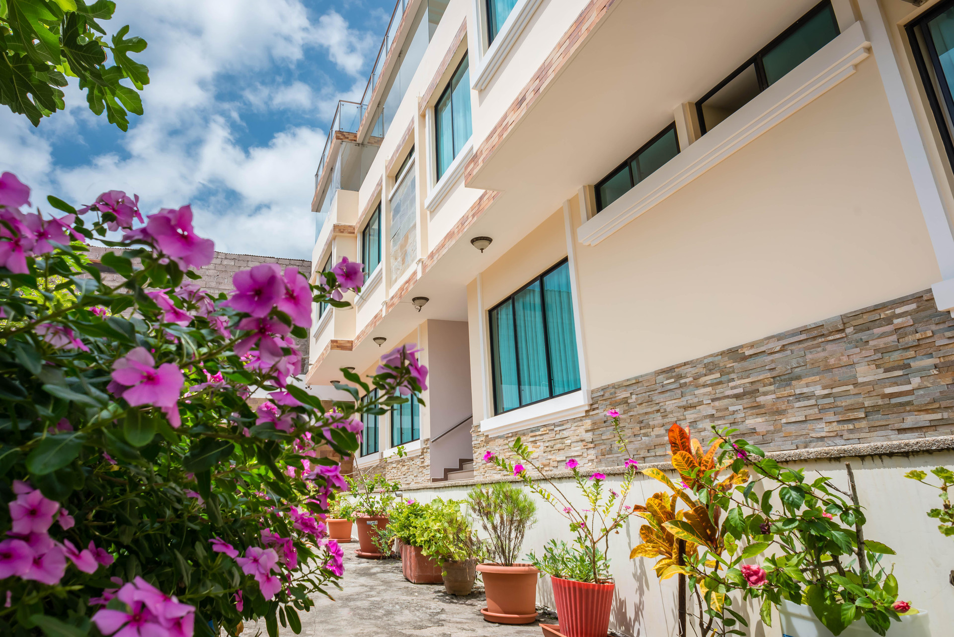 Vista Exterior Hotel Flamingo