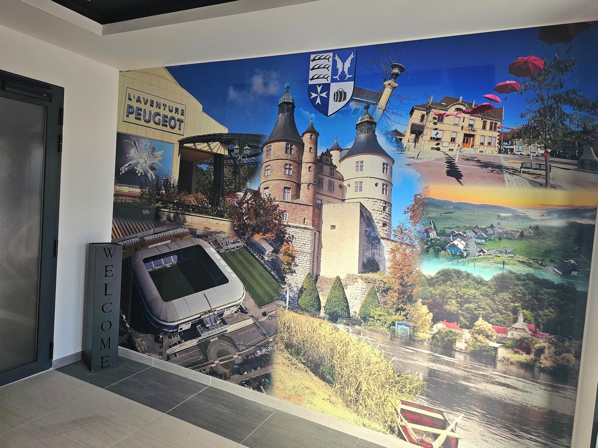 Vista Lobby Val Hôtel Montbéliard Sud