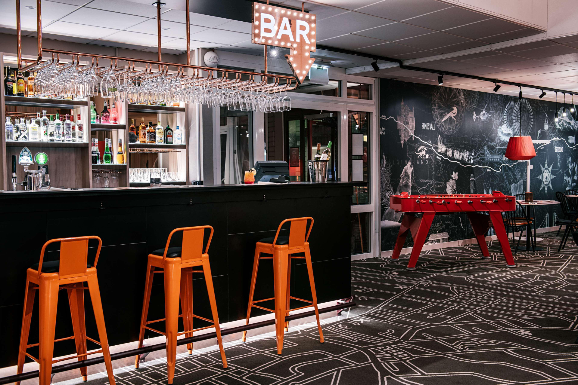 Bar/Salón Scandic Ostersund Syd
